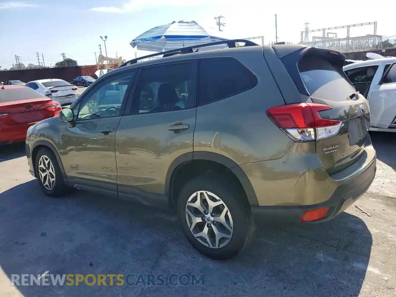 2 Photograph of a damaged car JF2SKADC0NH466227 SUBARU FORESTER 2022