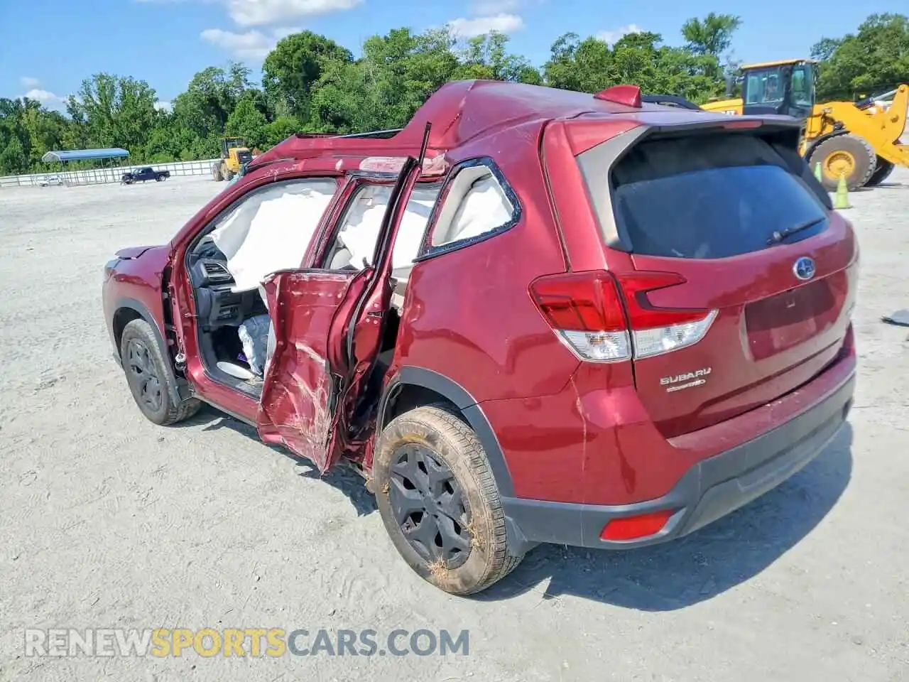 2 Photograph of a damaged car JF2SKADC1NH419692 SUBARU FORESTER 2022