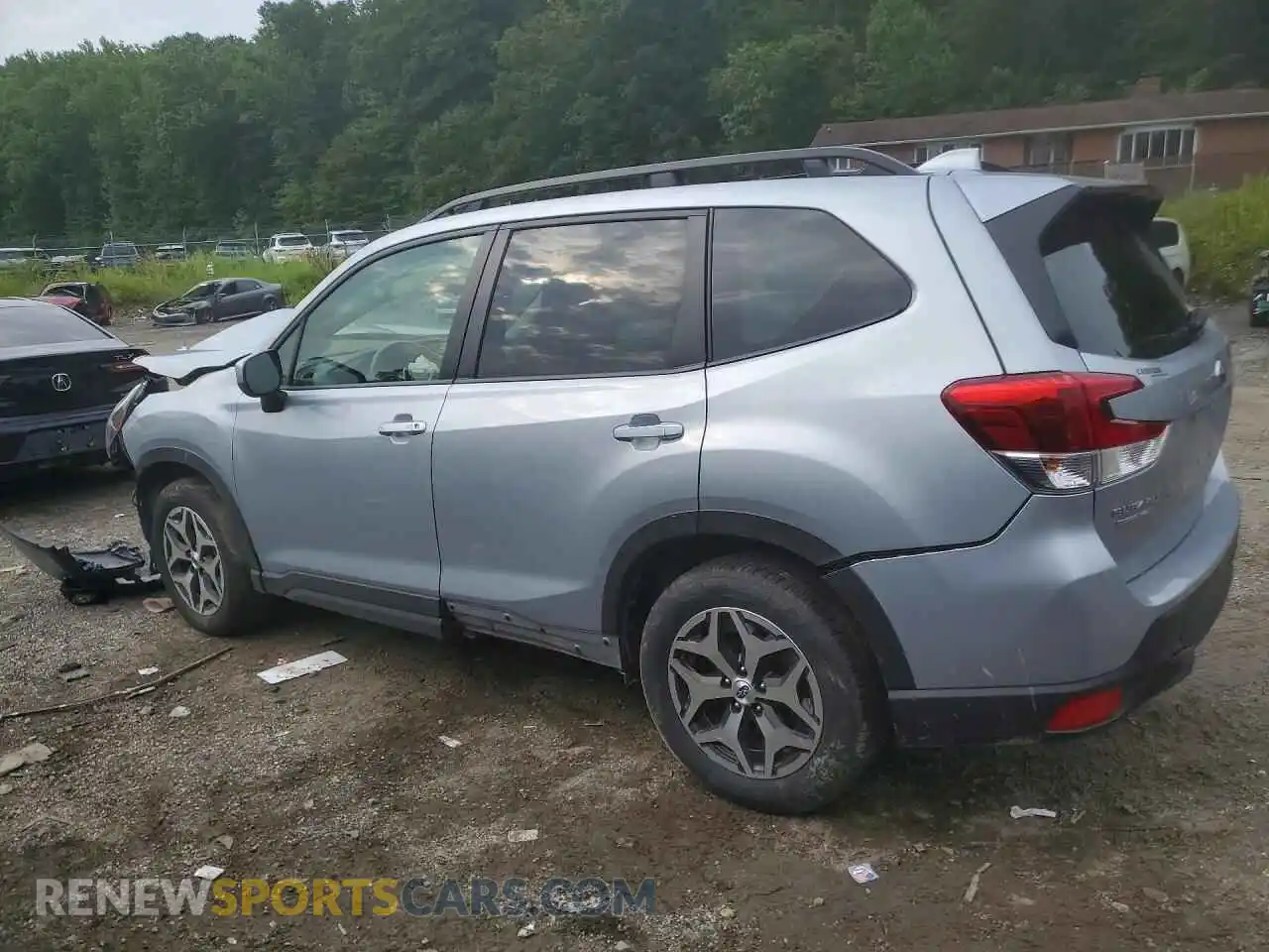 2 Photograph of a damaged car JF2SKADC1NH471761 SUBARU FORESTER 2022