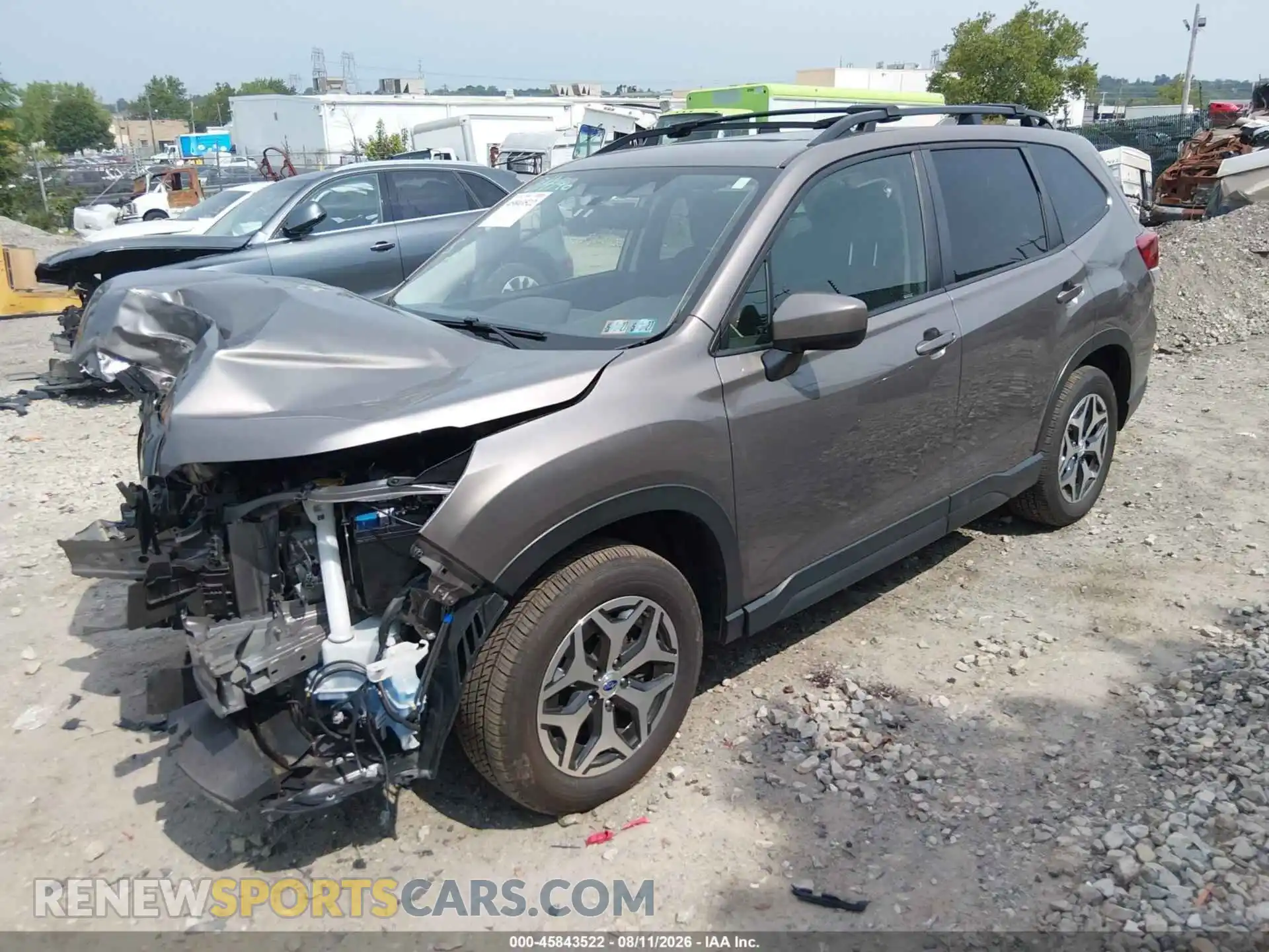 2 Photograph of a damaged car JF2SKADC2NH502984 SUBARU FORESTER 2022