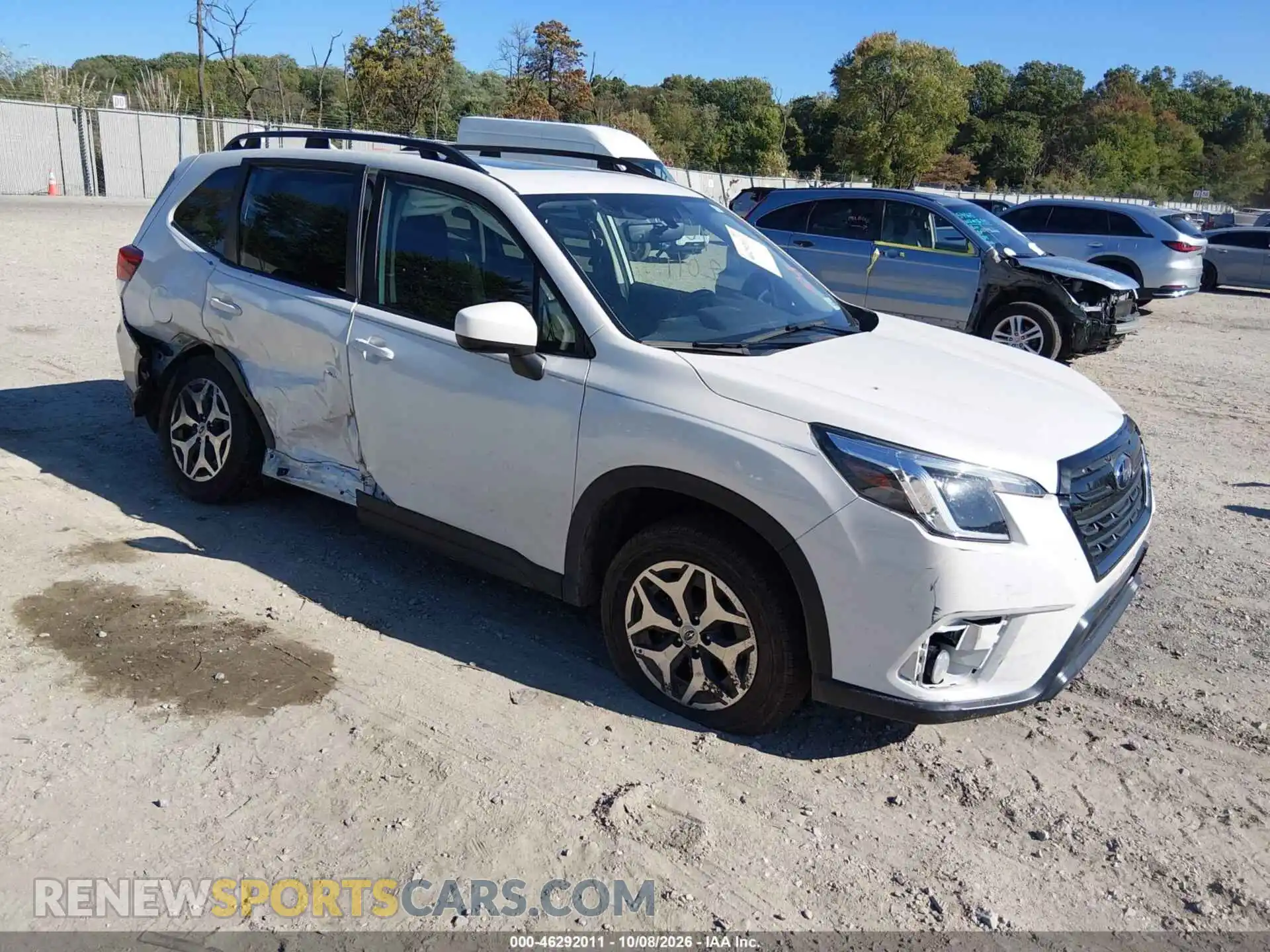 1 Фотография поврежденного автомобиля JF2SKADC3NH418995 SUBARU FORESTER 2022