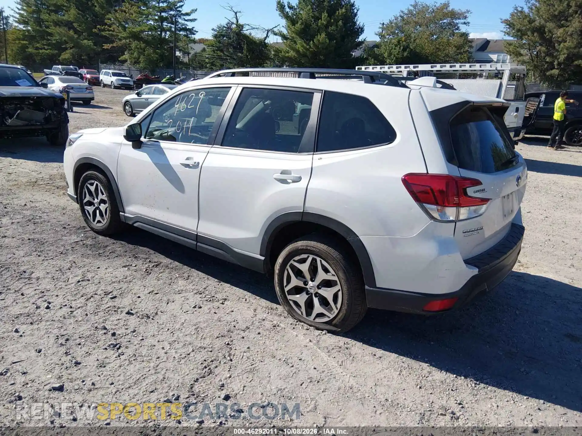 3 Фотография поврежденного автомобиля JF2SKADC3NH418995 SUBARU FORESTER 2022