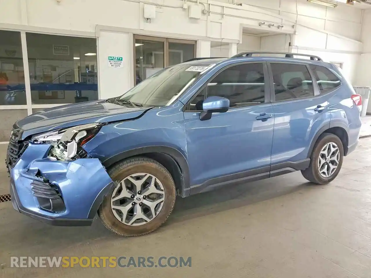 1 Фотография поврежденного автомобиля JF2SKADC5NH413491 SUBARU FORESTER 2022