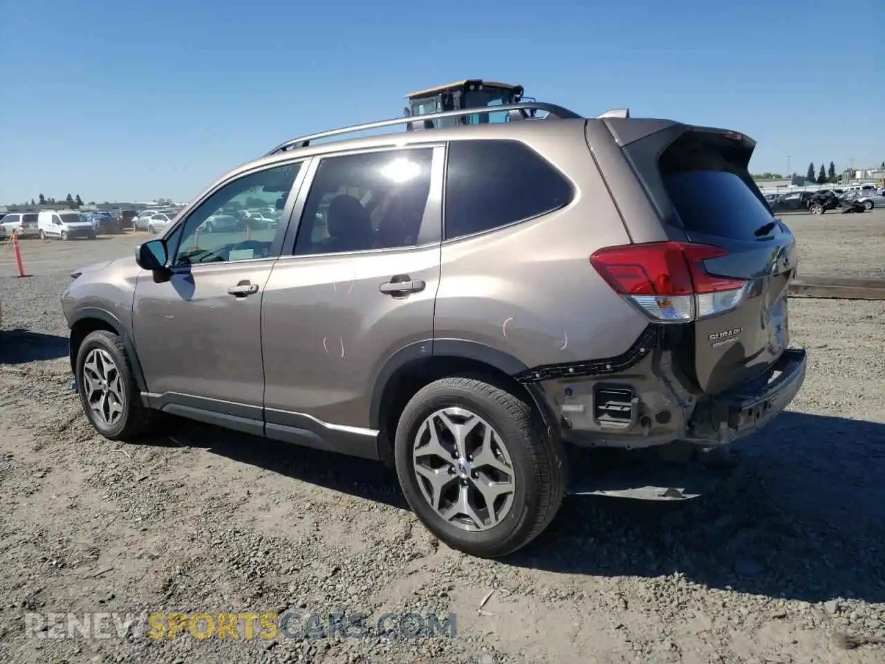 2 Photograph of a damaged car JF2SKADC6NH408431 SUBARU FORESTER 2022