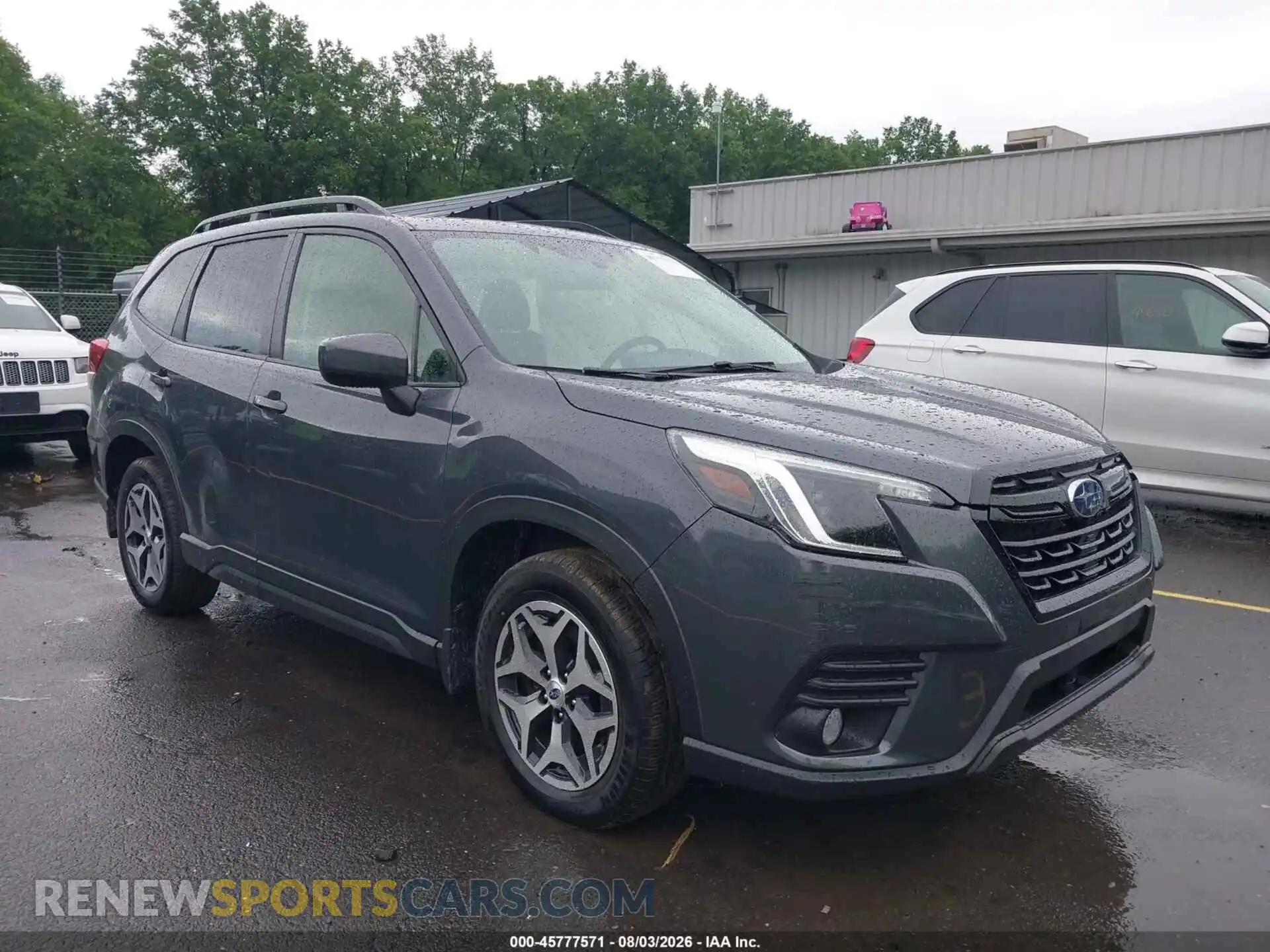1 Photograph of a damaged car JF2SKADC7NH476740 SUBARU FORESTER 2022