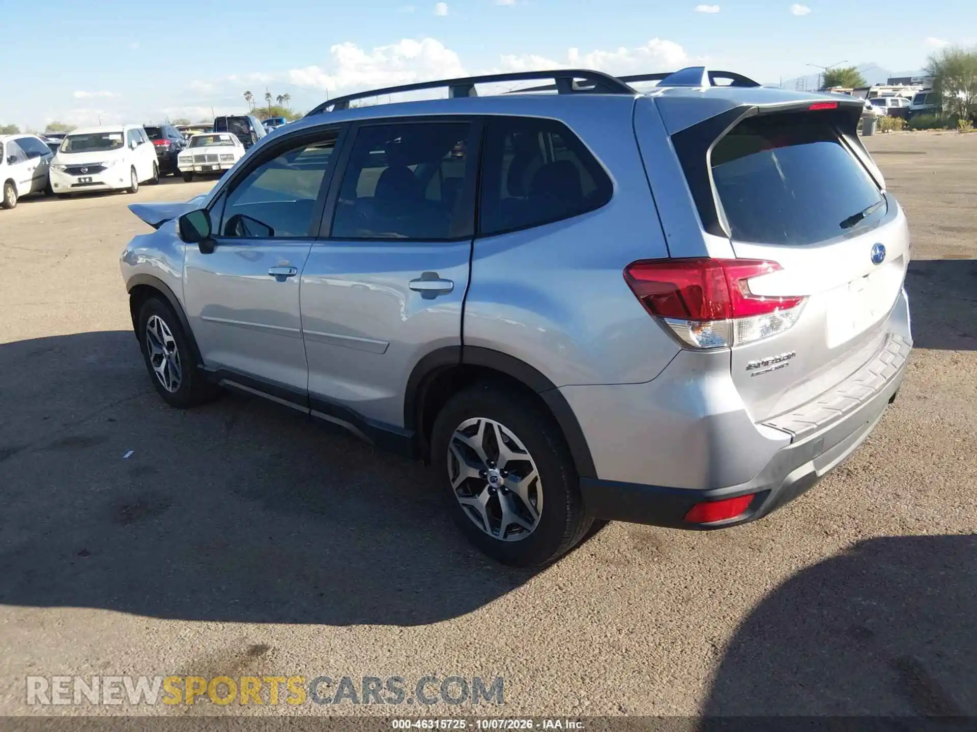 3 Photograph of a damaged car JF2SKAEC1NH408657 SUBARU FORESTER 2022