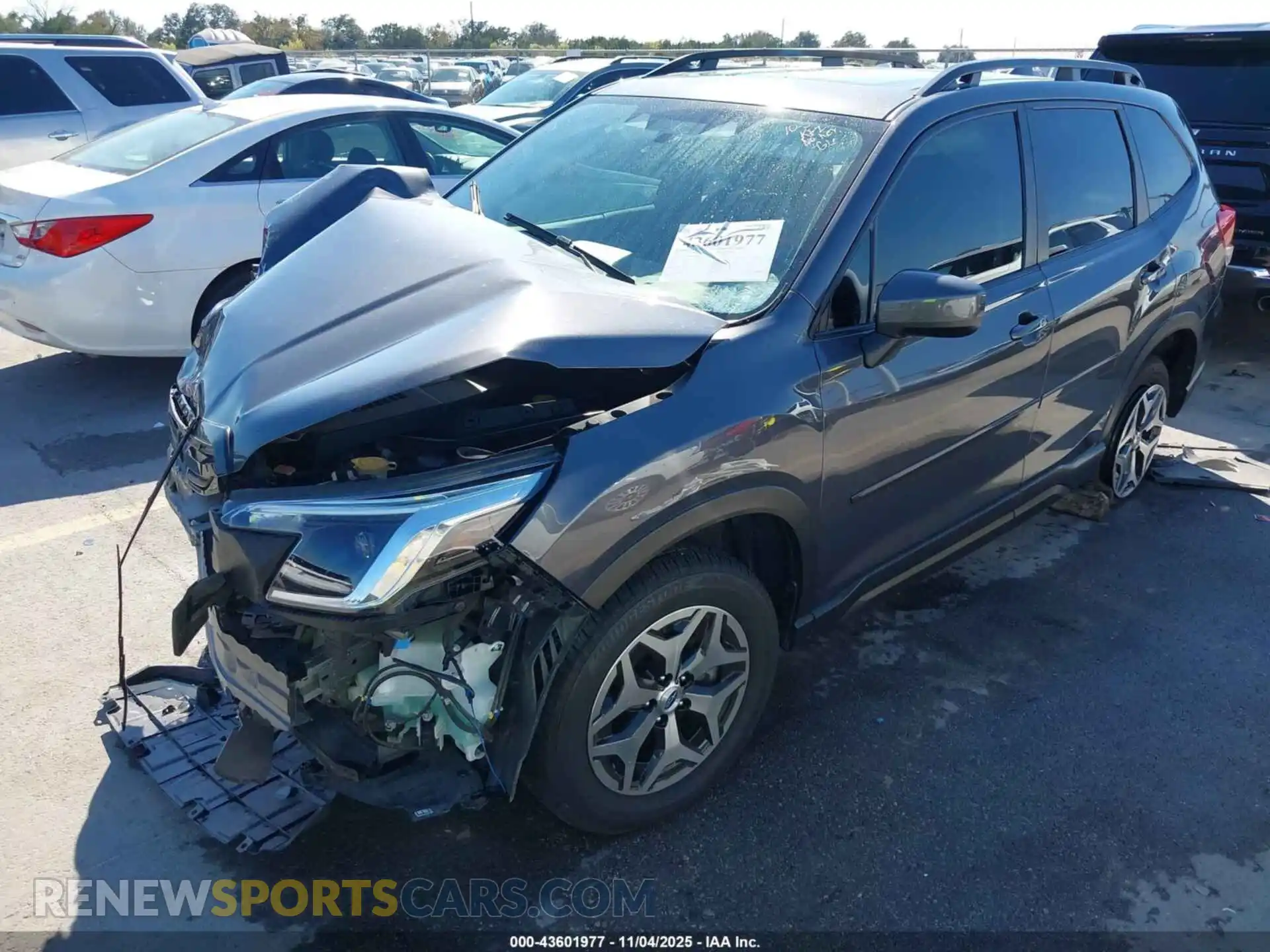 2 Photograph of a damaged car JF2SKAEC1NH417018 SUBARU FORESTER 2022