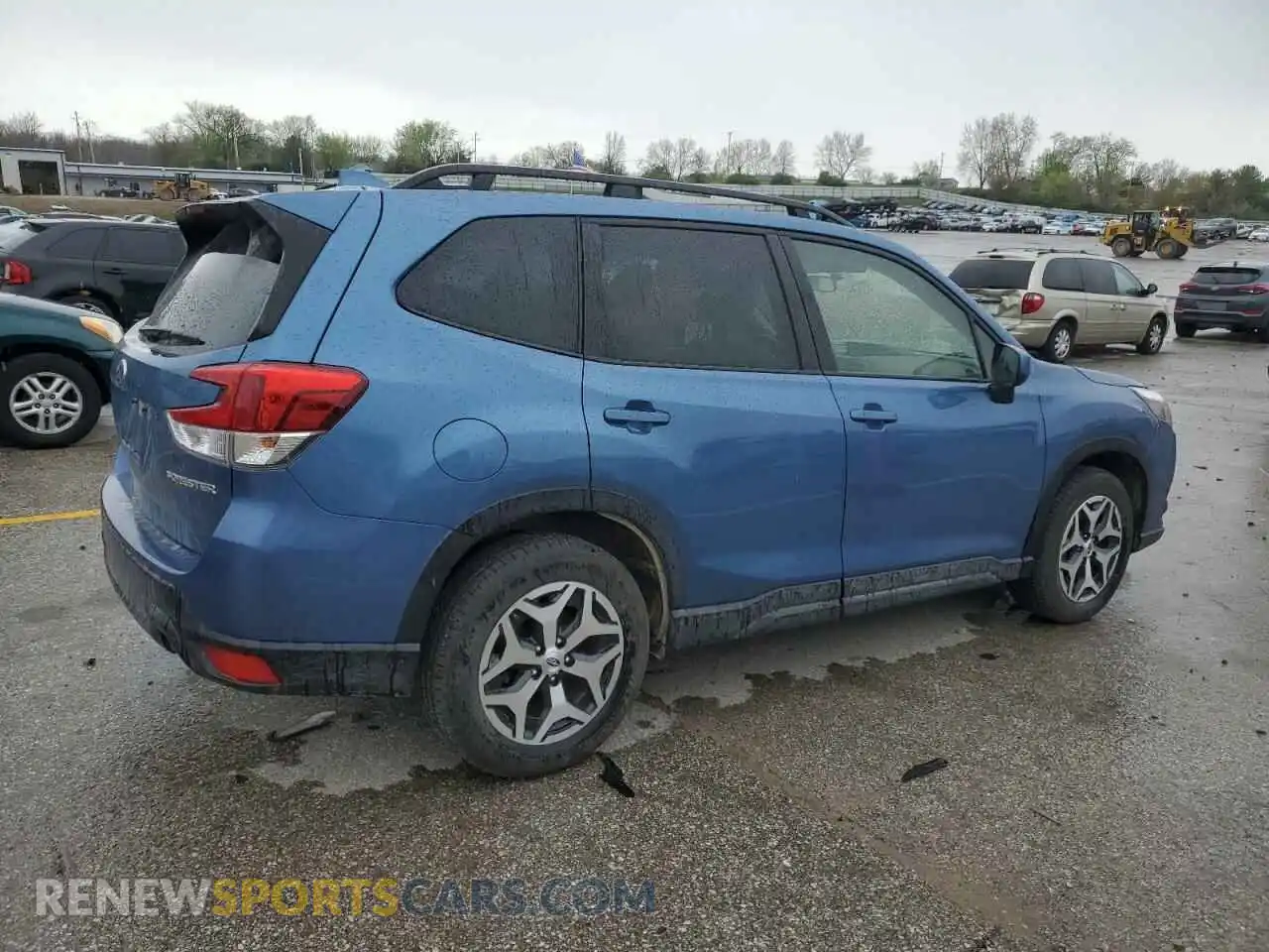 3 Photograph of a damaged car JF2SKAEC5NH505781 SUBARU FORESTER 2022