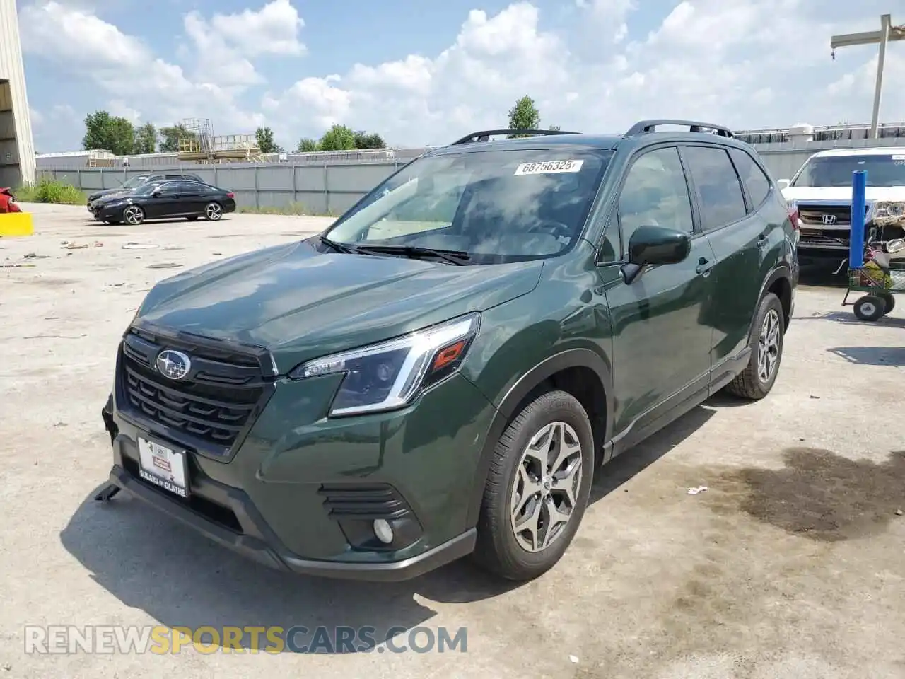 1 Photograph of a damaged car JF2SKAEC8NH486269 SUBARU FORESTER 2022