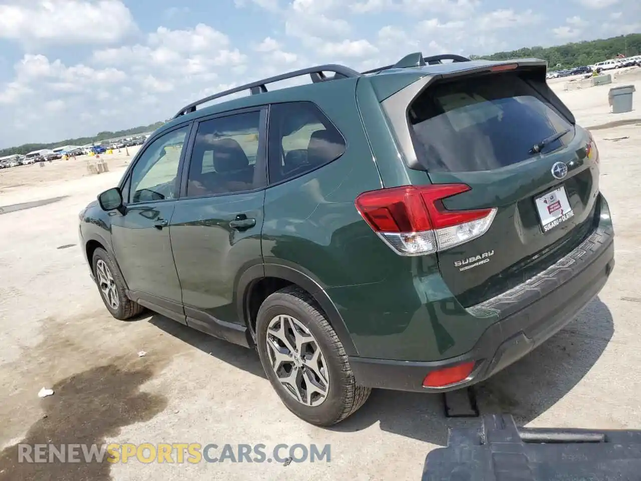 2 Photograph of a damaged car JF2SKAEC8NH486269 SUBARU FORESTER 2022