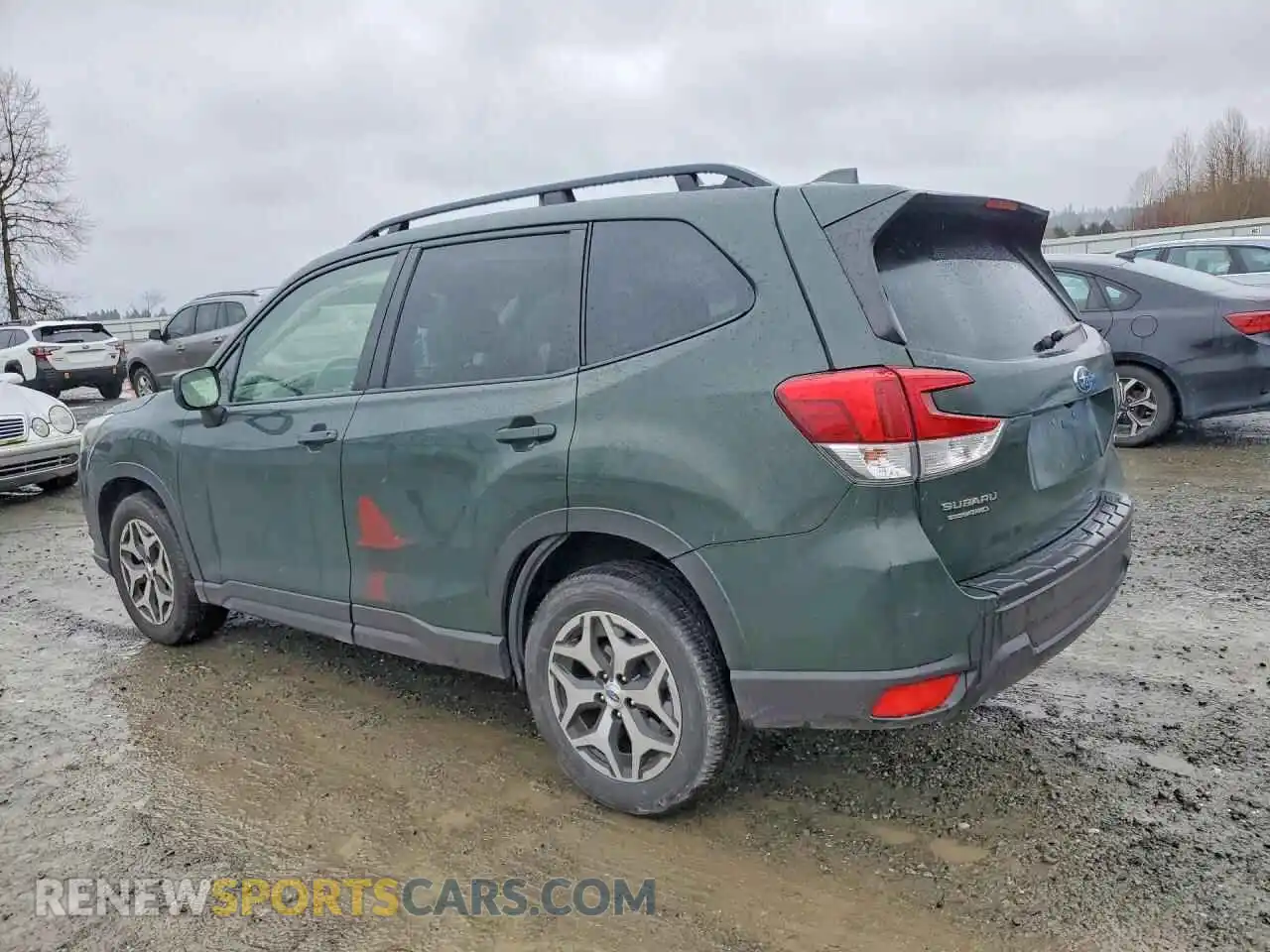 2 Photograph of a damaged car JF2SKAECXNH416949 SUBARU FORESTER 2022