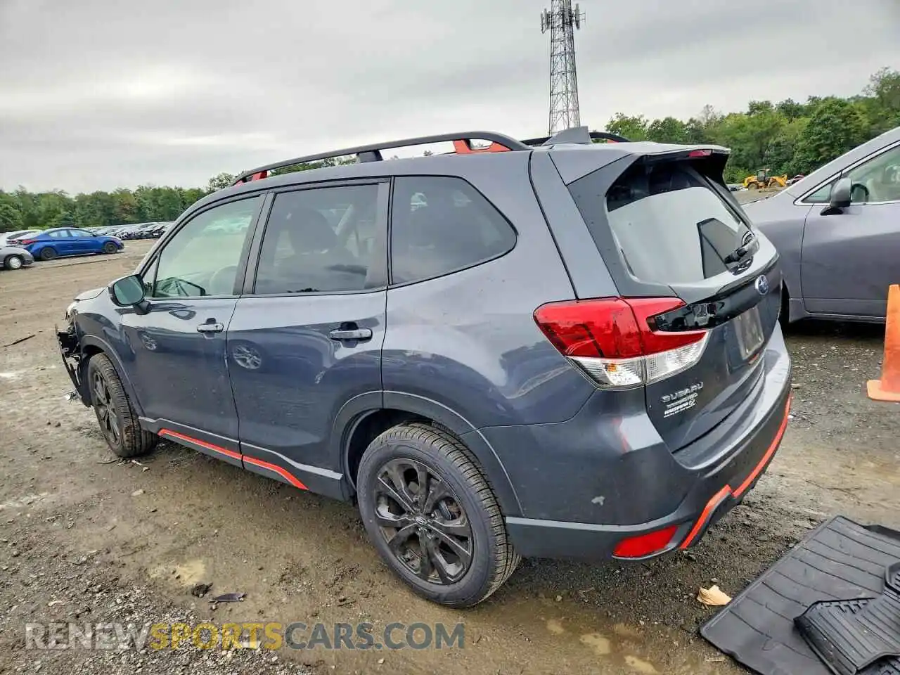 2 Photograph of a damaged car JF2SKAGC1NH416156 SUBARU FORESTER 2022