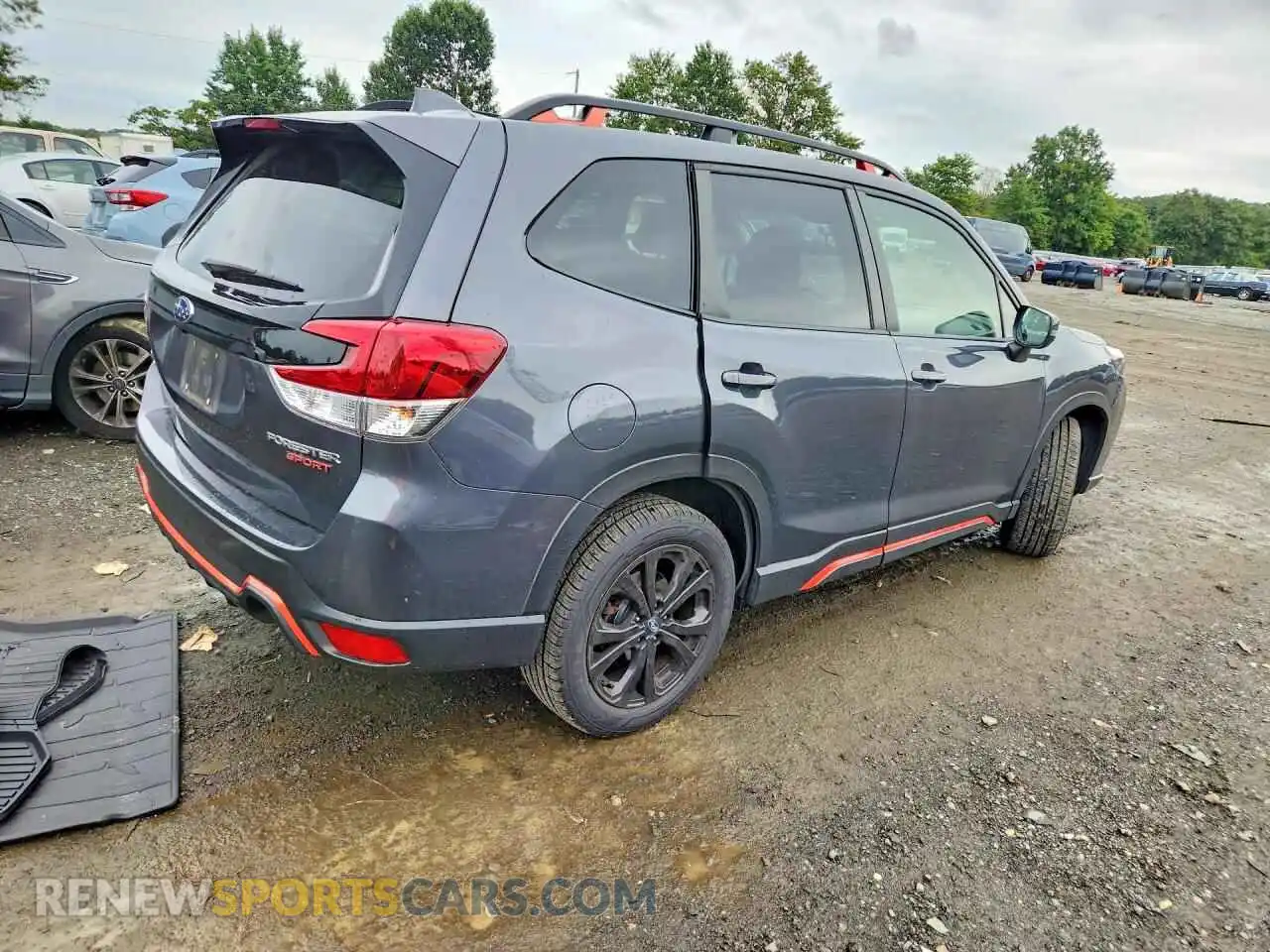 3 Photograph of a damaged car JF2SKAGC1NH416156 SUBARU FORESTER 2022