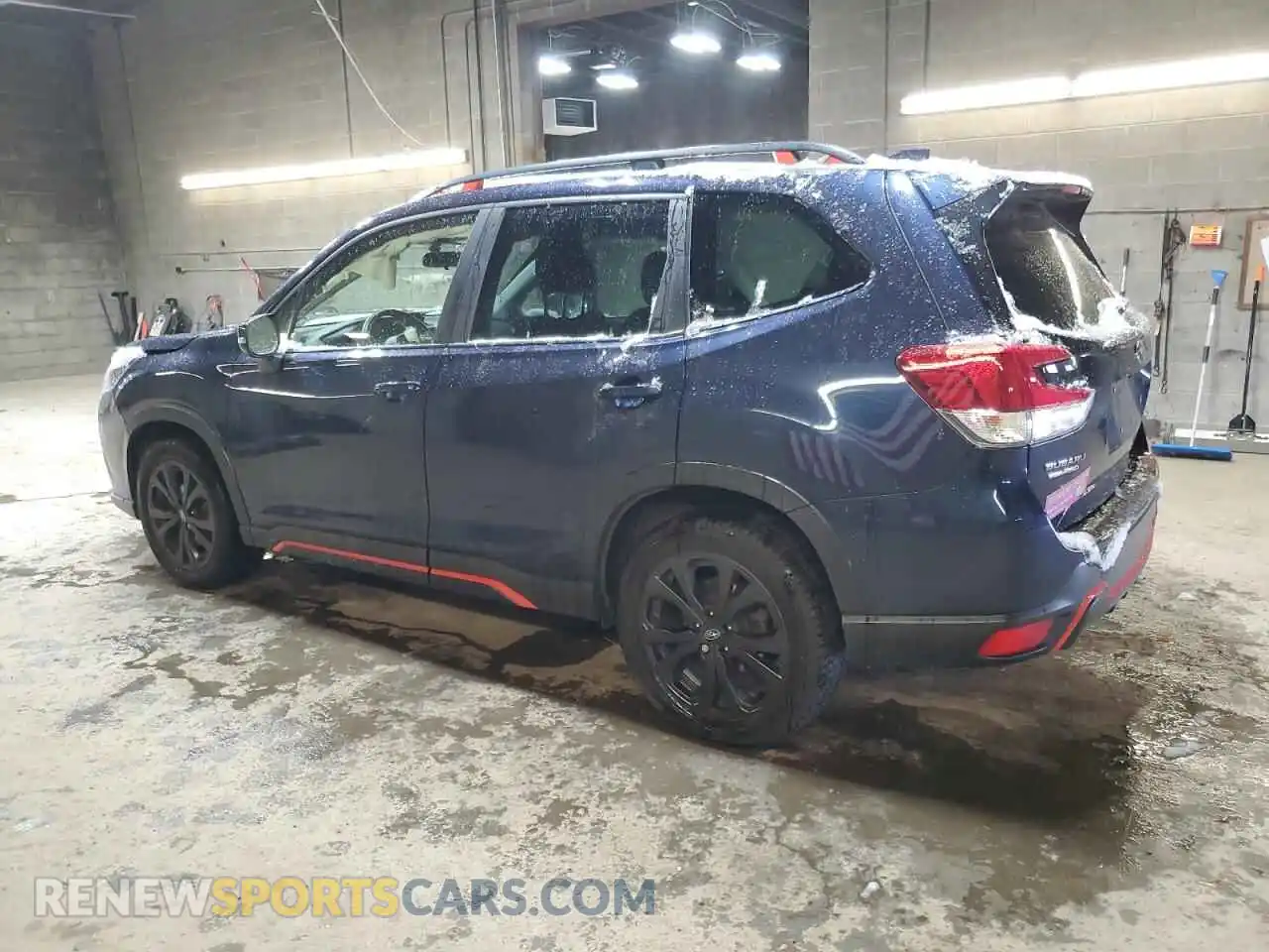 2 Photograph of a damaged car JF2SKAGC5NH484752 SUBARU FORESTER 2022