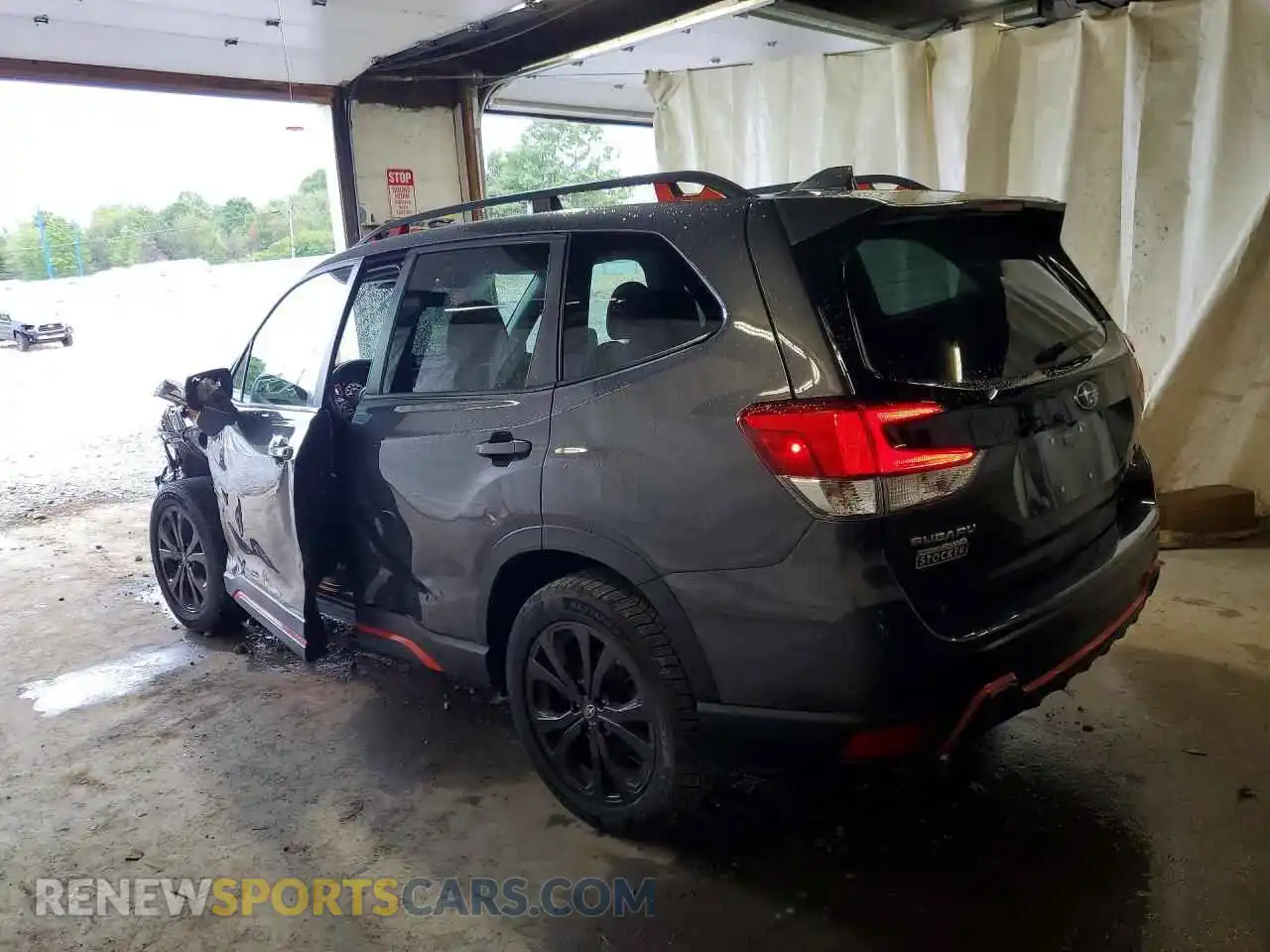 2 Photograph of a damaged car JF2SKAJC2NH406017 SUBARU FORESTER 2022