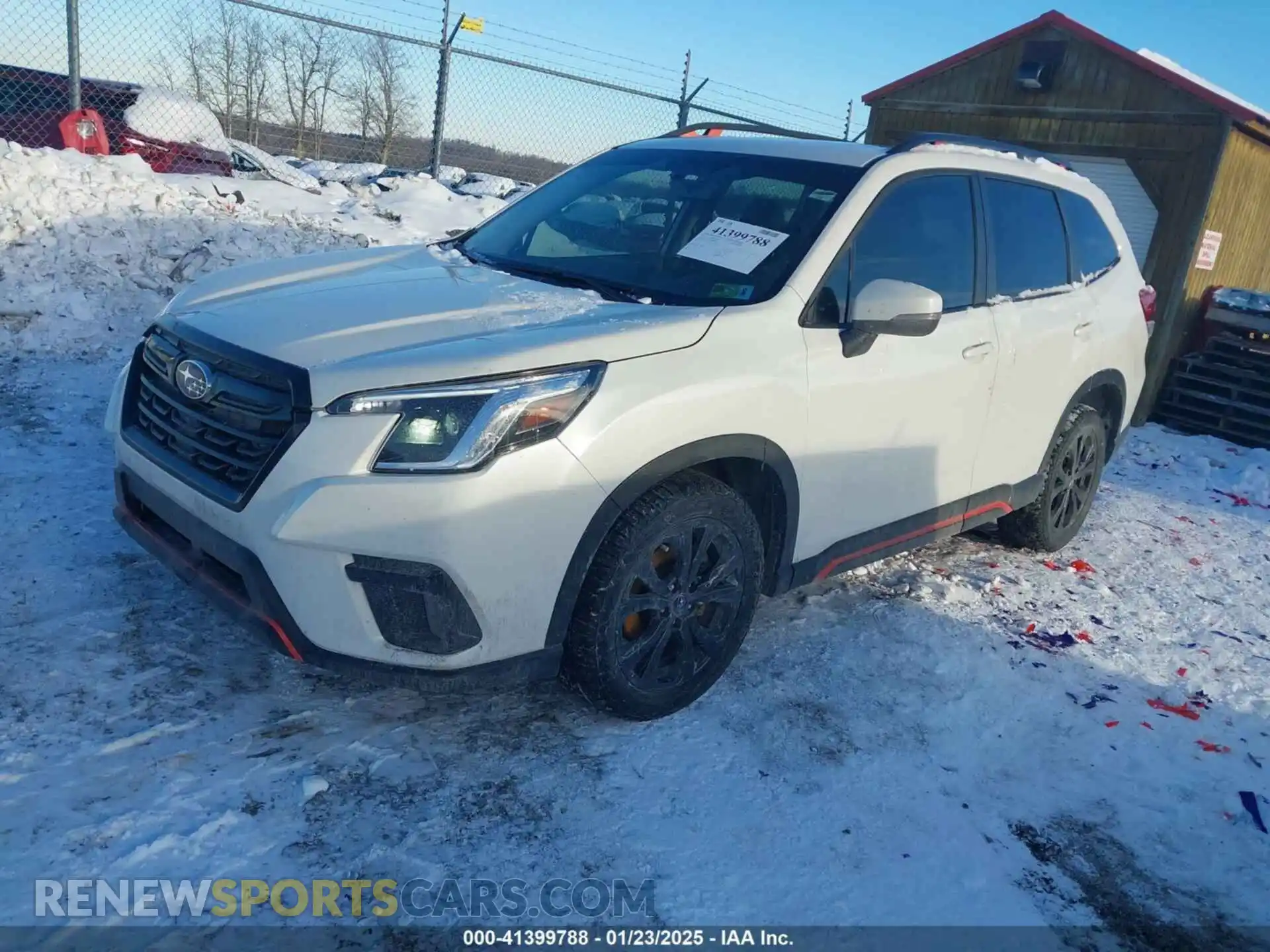2 Photograph of a damaged car JF2SKAJC5NH429890 SUBARU FORESTER 2022