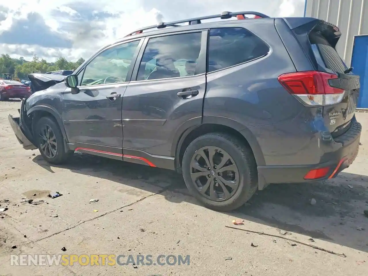 2 Photograph of a damaged car JF2SKAJC7NH424318 SUBARU FORESTER 2022
