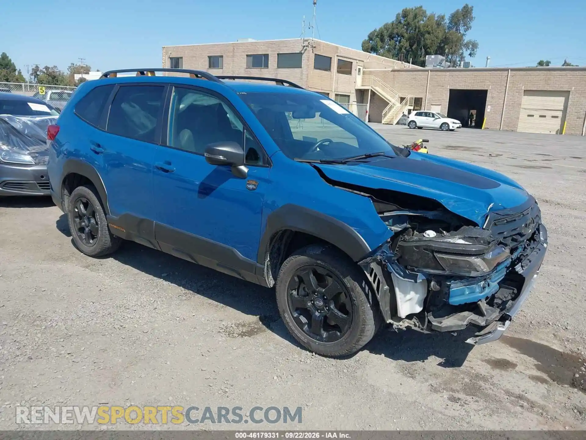 1 Photograph of a damaged car JF2SKALC8NH415270 SUBARU FORESTER 2022