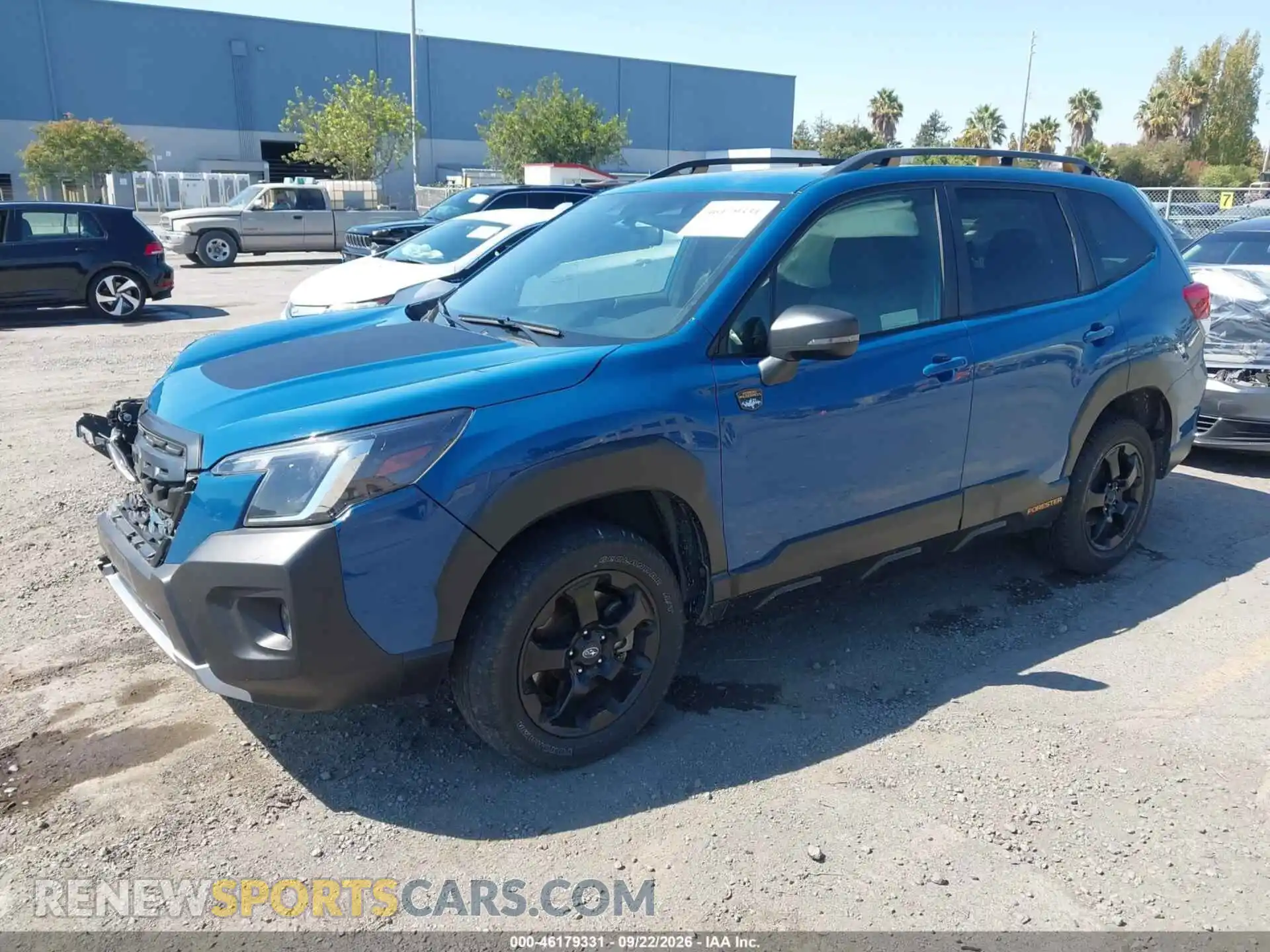 2 Photograph of a damaged car JF2SKALC8NH415270 SUBARU FORESTER 2022
