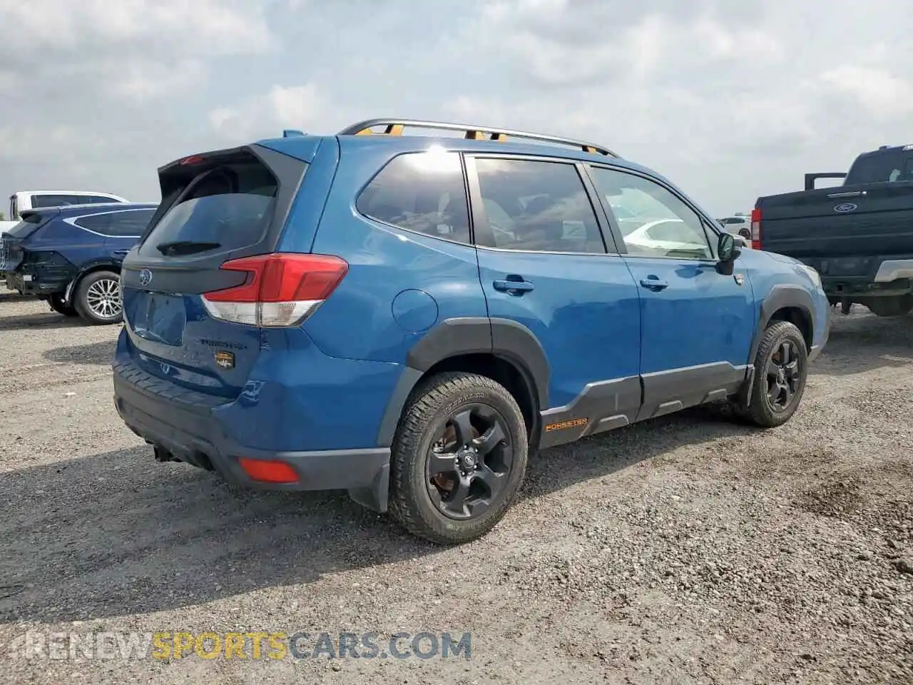 3 Photograph of a damaged car JF2SKALC9NH505026 SUBARU FORESTER 2022