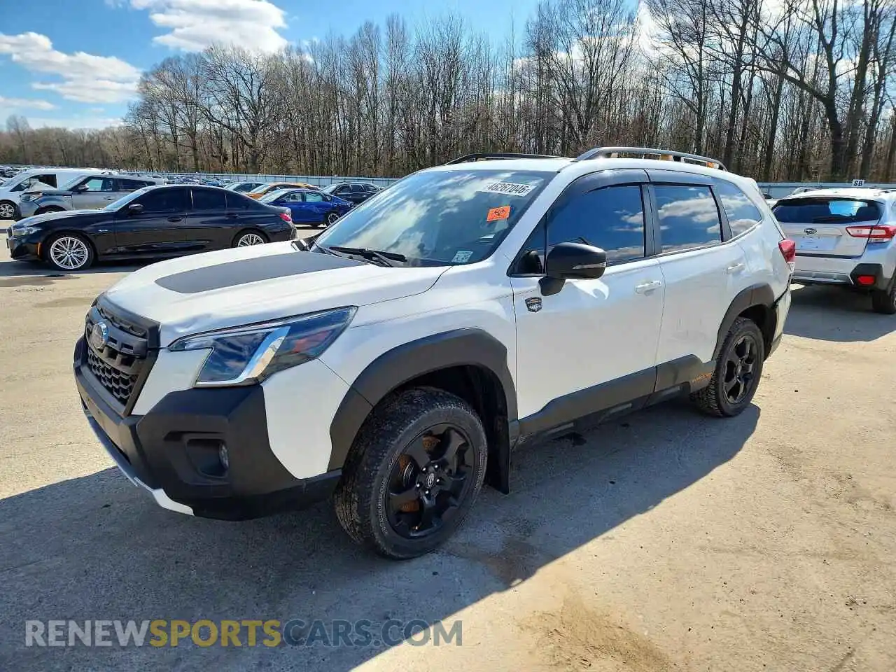1 Photograph of a damaged car JF2SKAMC0NH420588 SUBARU FORESTER 2022