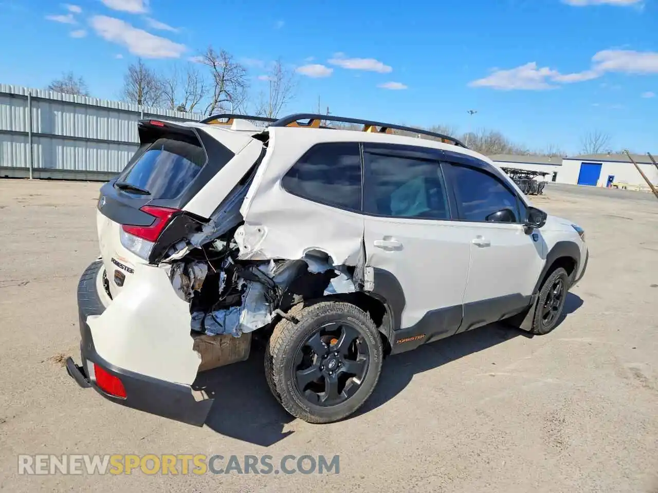 3 Photograph of a damaged car JF2SKAMC0NH420588 SUBARU FORESTER 2022