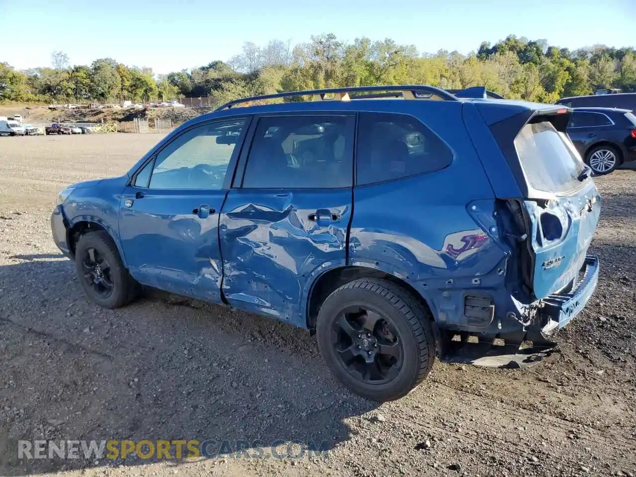 2 Photograph of a damaged car JF2SKAMC0NH438881 SUBARU FORESTER 2022