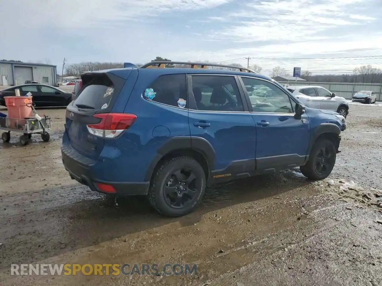 3 Photograph of a damaged car JF2SKAMC0NH488566 SUBARU FORESTER 2022