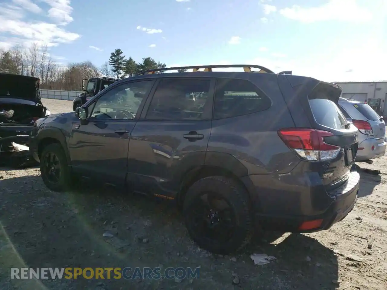 2 Photograph of a damaged car JF2SKAMC0NH502384 SUBARU FORESTER 2022