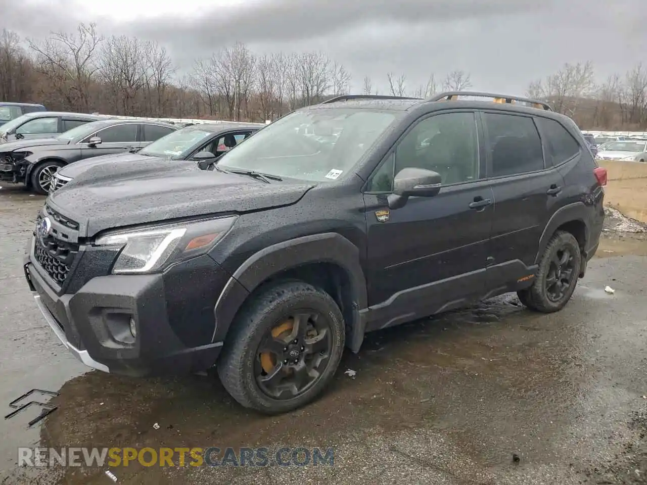 1 Photograph of a damaged car JF2SKAMC0NH520884 SUBARU FORESTER 2022