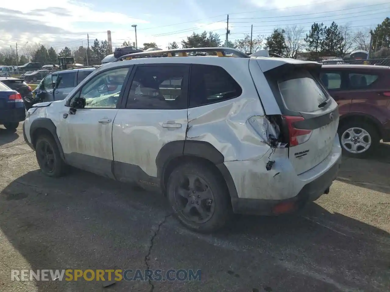 2 Photograph of a damaged car JF2SKAMC0NH527754 SUBARU FORESTER 2022