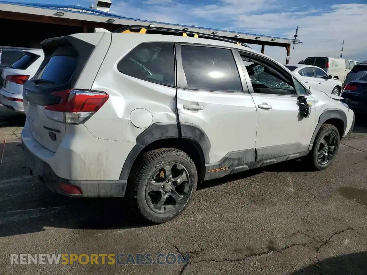 3 Photograph of a damaged car JF2SKAMC0NH527754 SUBARU FORESTER 2022