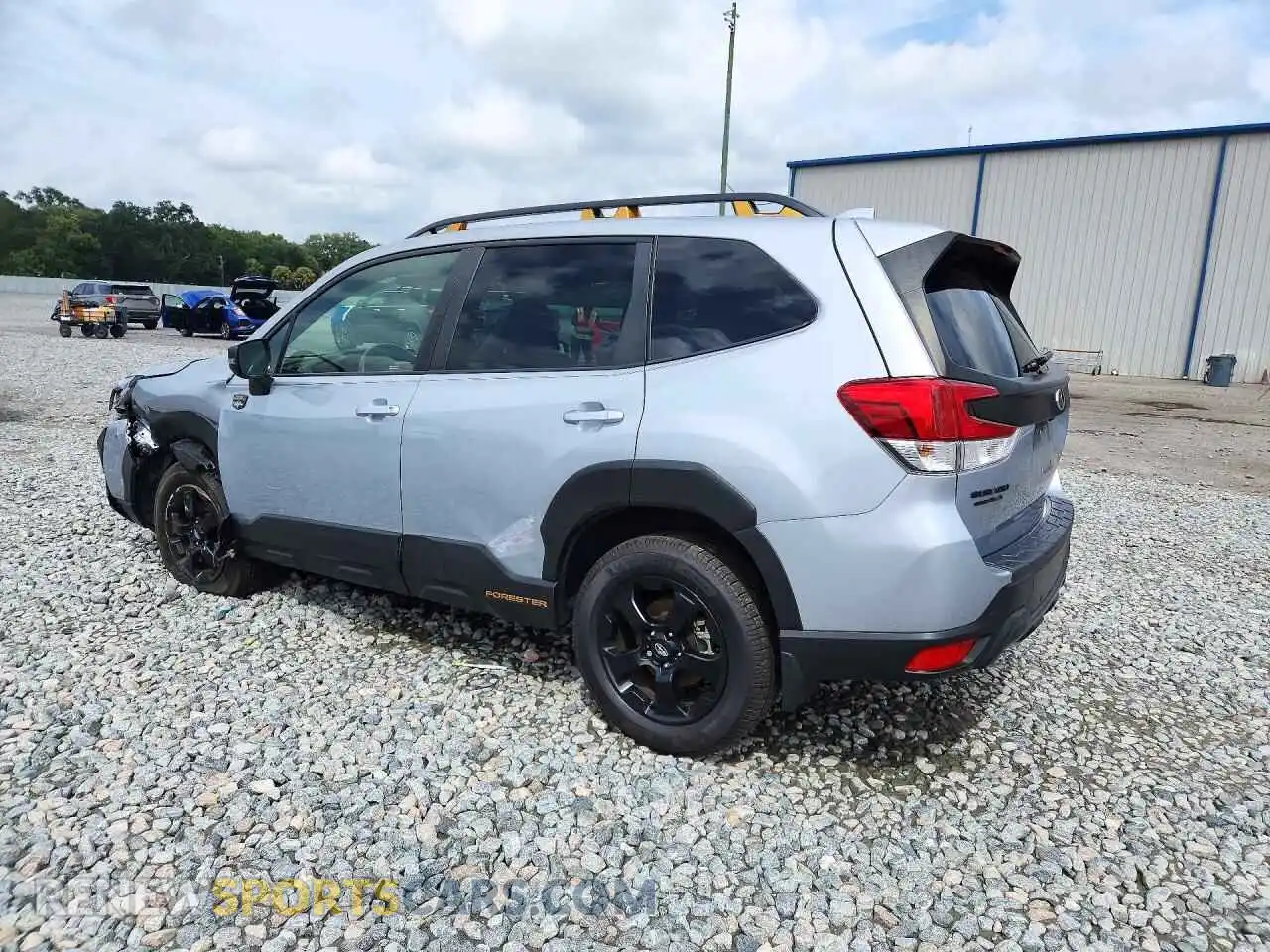 2 Photograph of a damaged car JF2SKAMC1NH436766 SUBARU FORESTER 2022