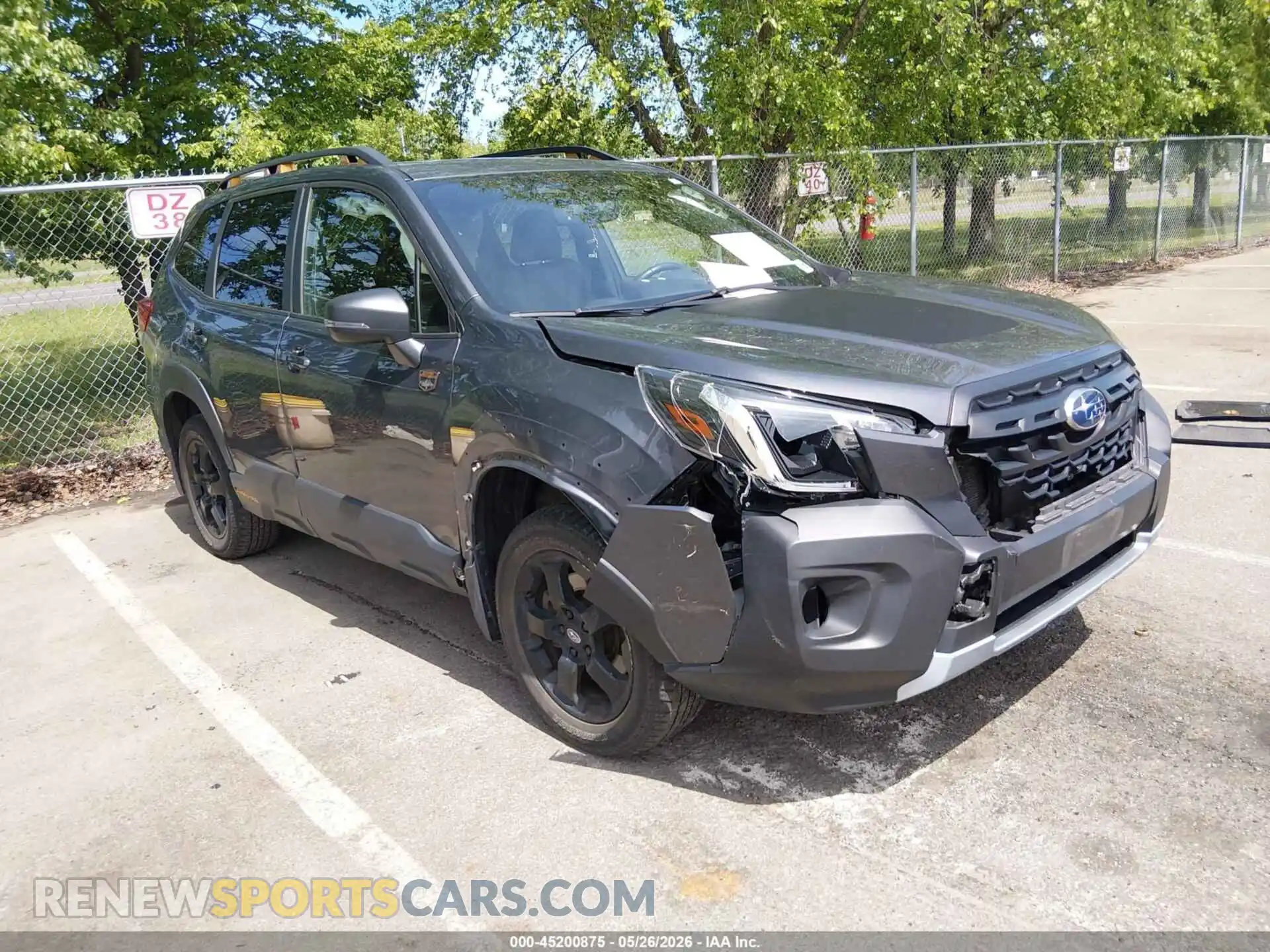 1 Photograph of a damaged car JF2SKAMC1NH467113 SUBARU FORESTER 2022