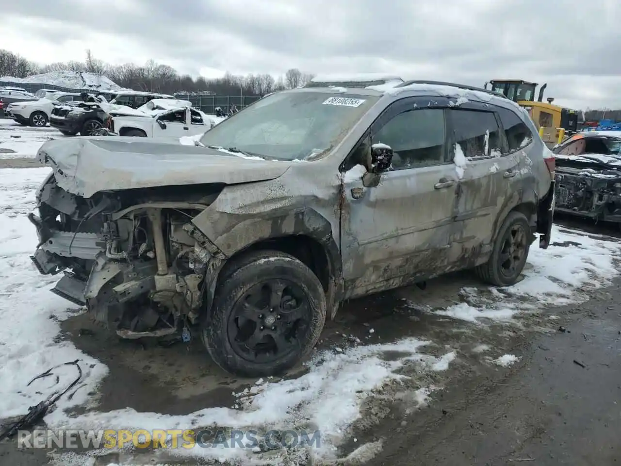 1 Photograph of a damaged car JF2SKAMC1NH471999 SUBARU FORESTER 2022
