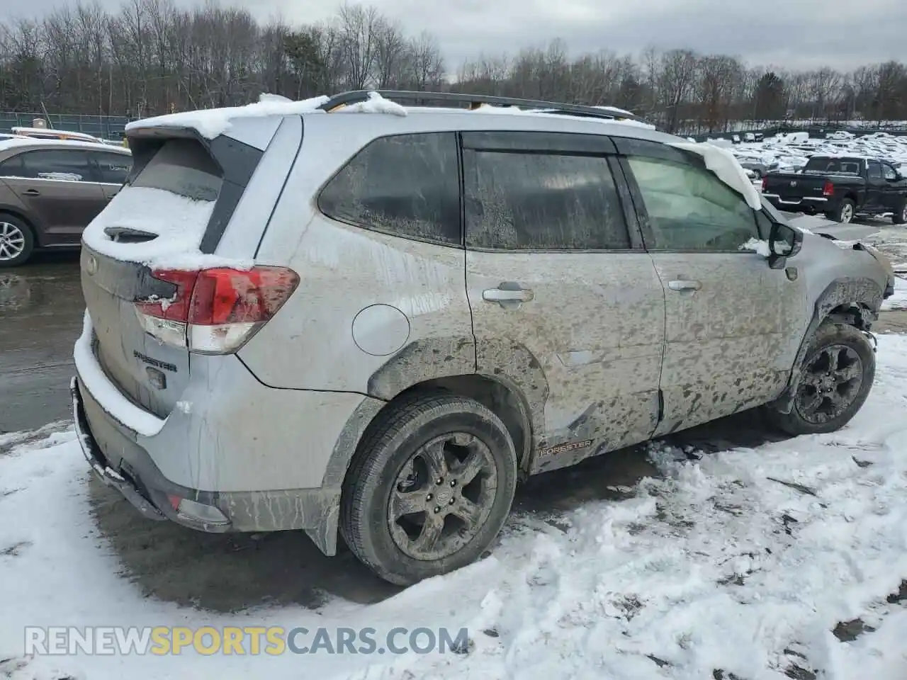 3 Photograph of a damaged car JF2SKAMC1NH471999 SUBARU FORESTER 2022