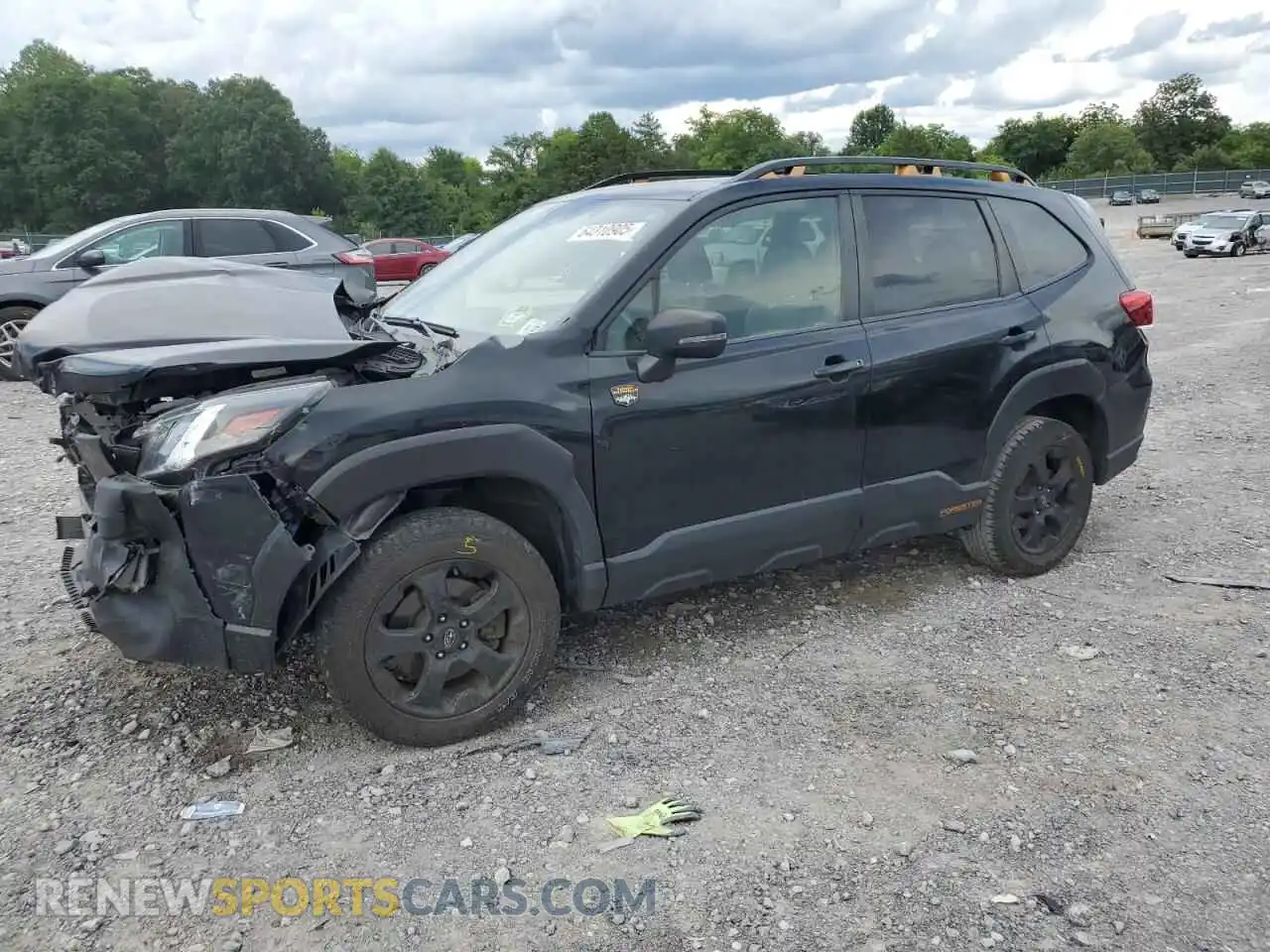 1 Photograph of a damaged car JF2SKAMC1NH480086 SUBARU FORESTER 2022