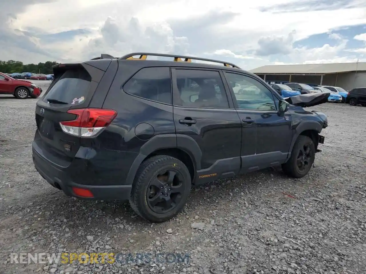 3 Photograph of a damaged car JF2SKAMC1NH480086 SUBARU FORESTER 2022