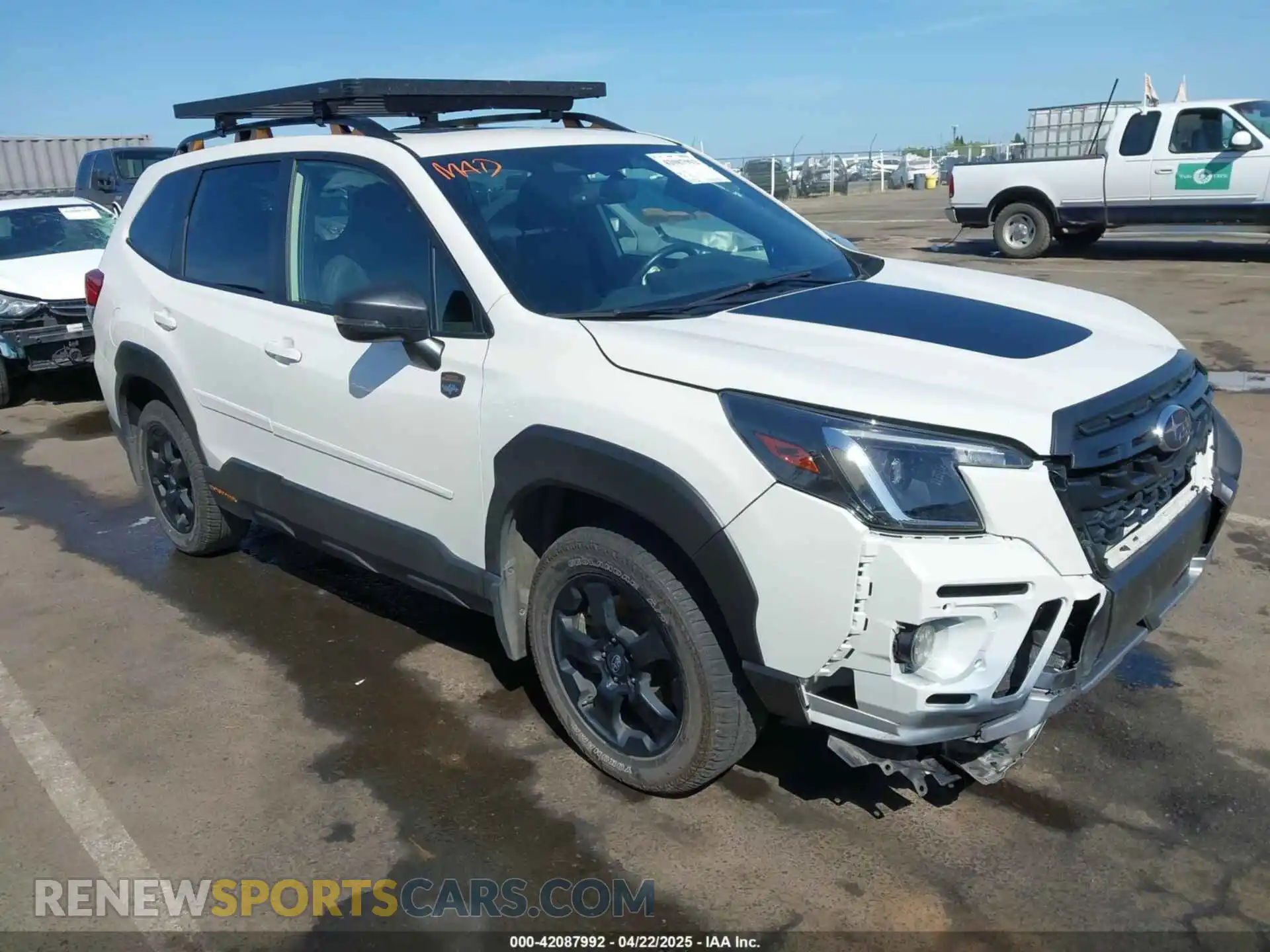 1 Photograph of a damaged car JF2SKAMC1NH481044 SUBARU FORESTER 2022