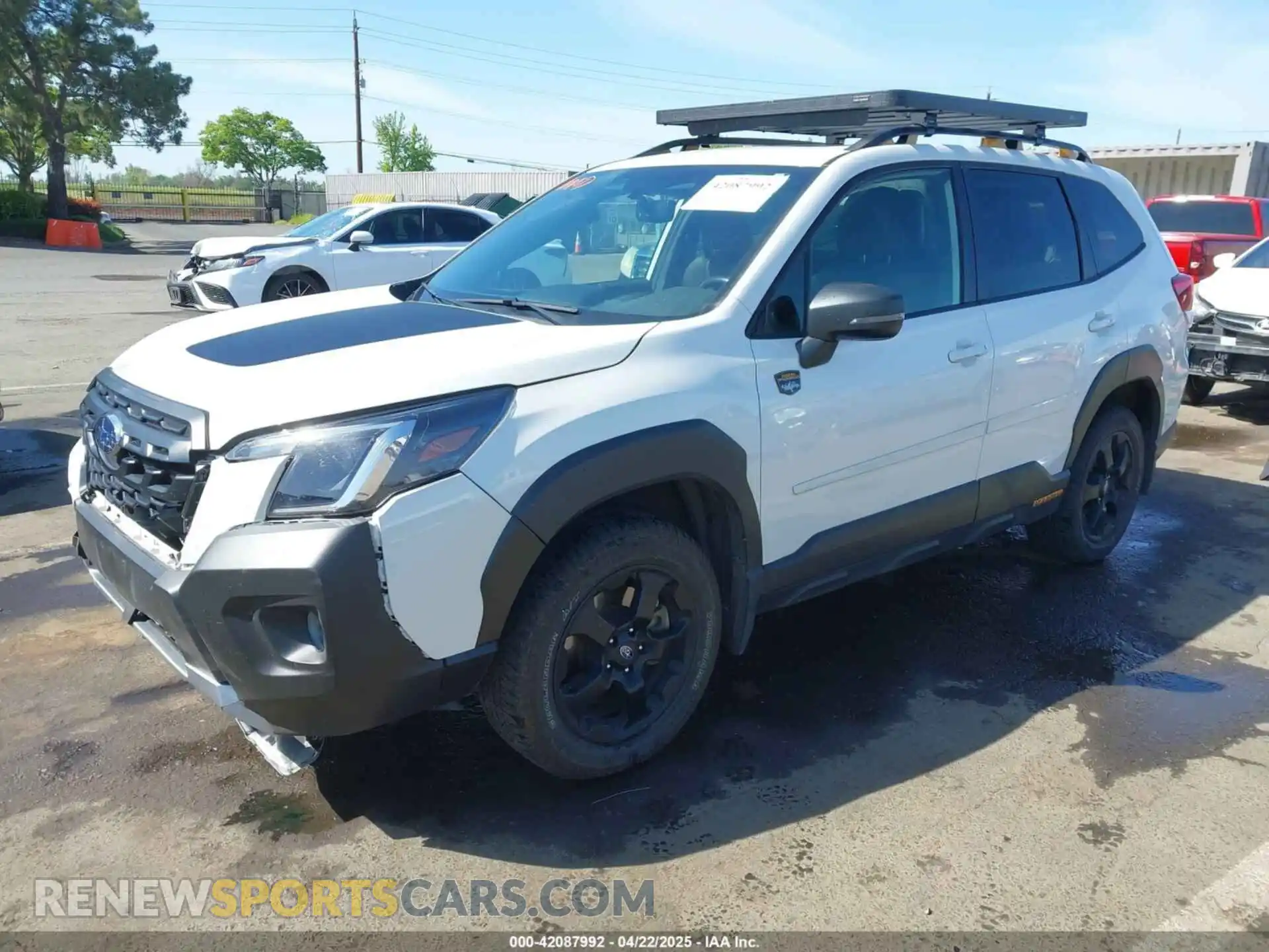 2 Photograph of a damaged car JF2SKAMC1NH481044 SUBARU FORESTER 2022