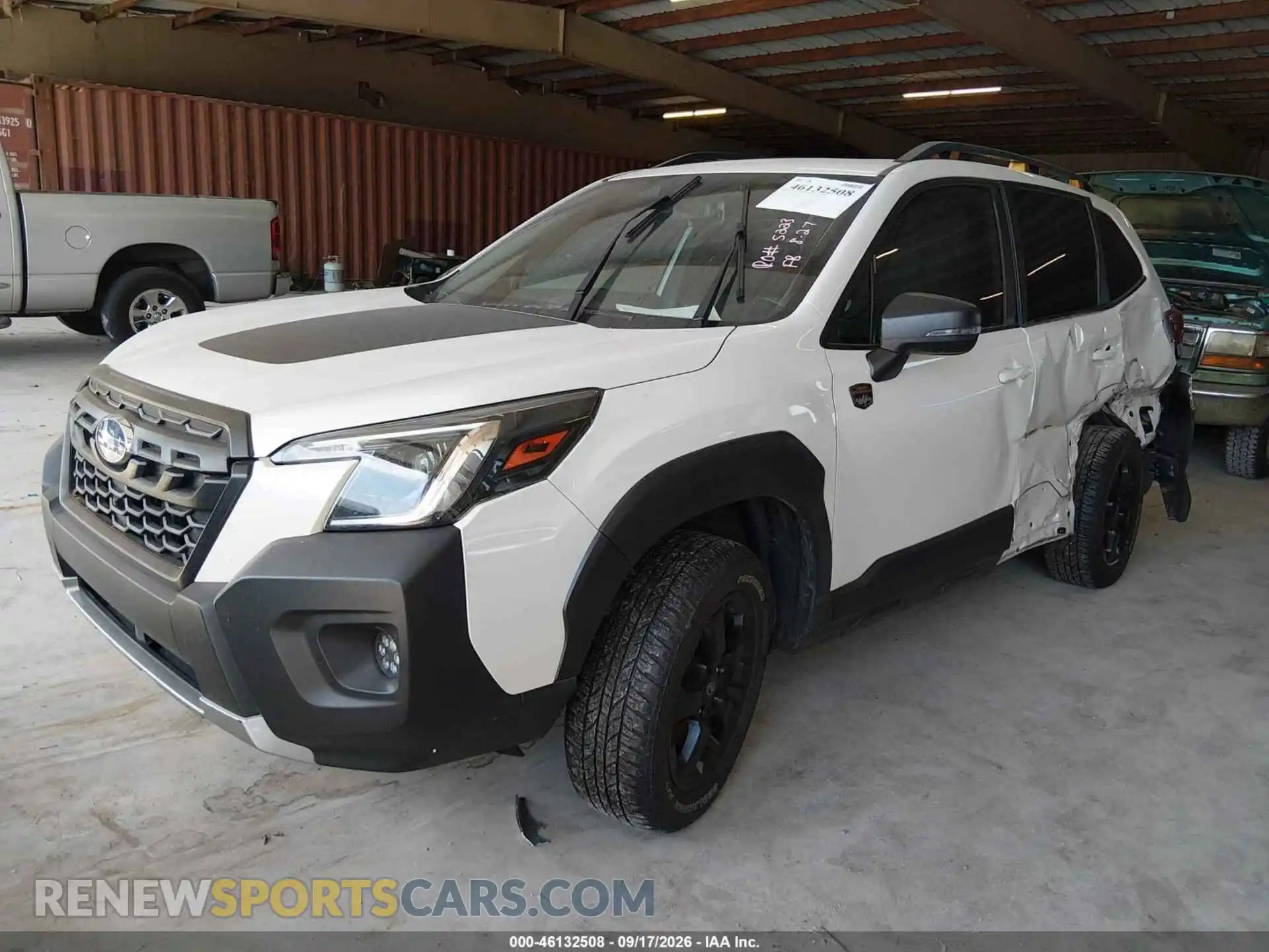 2 fotografías del automóvil dañado JF2SKAMC1NH486020 SUBARU FORESTER 2022
