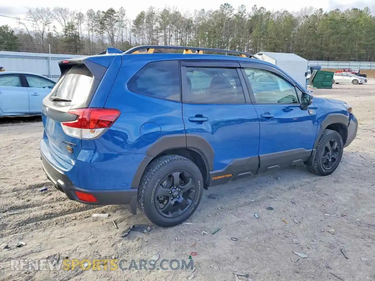 3 Фотография поврежденного автомобиля JF2SKAMC1NH518609 SUBARU FORESTER 2022