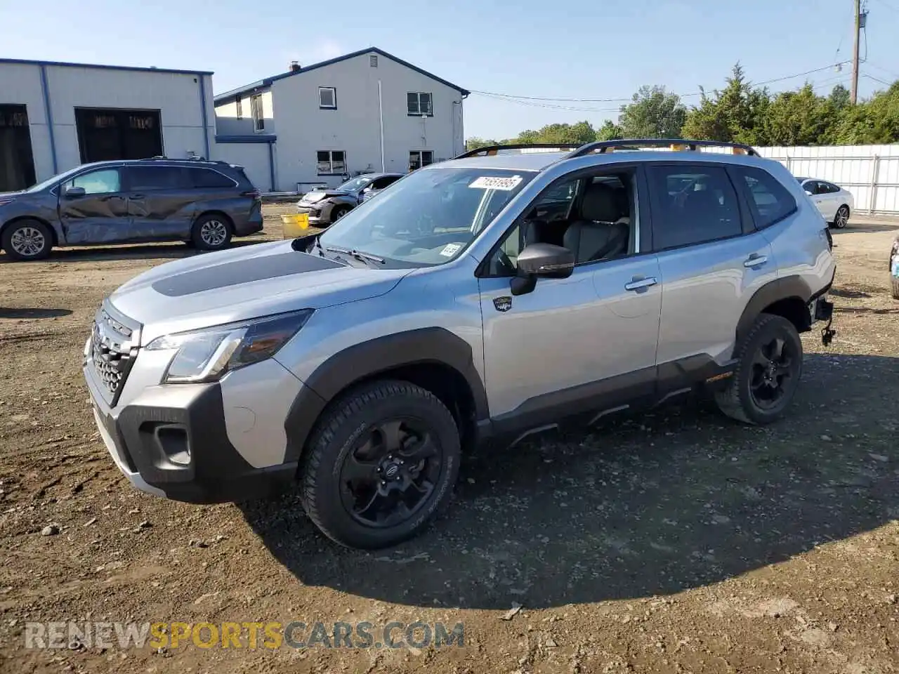 1 Фотография поврежденного автомобиля JF2SKAMC1NH519839 SUBARU FORESTER 2022