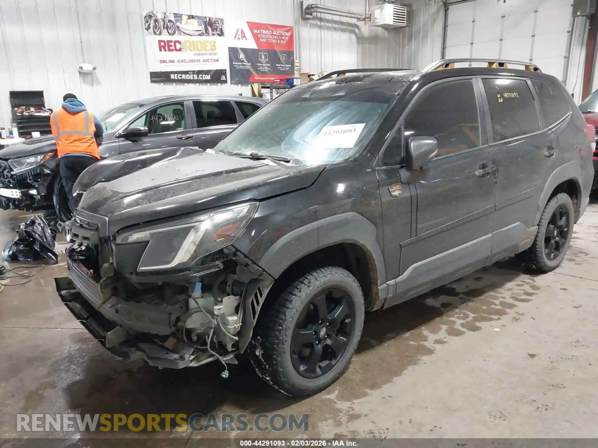 2 Photograph of a damaged car JF2SKAMC2NH460297 SUBARU FORESTER 2022