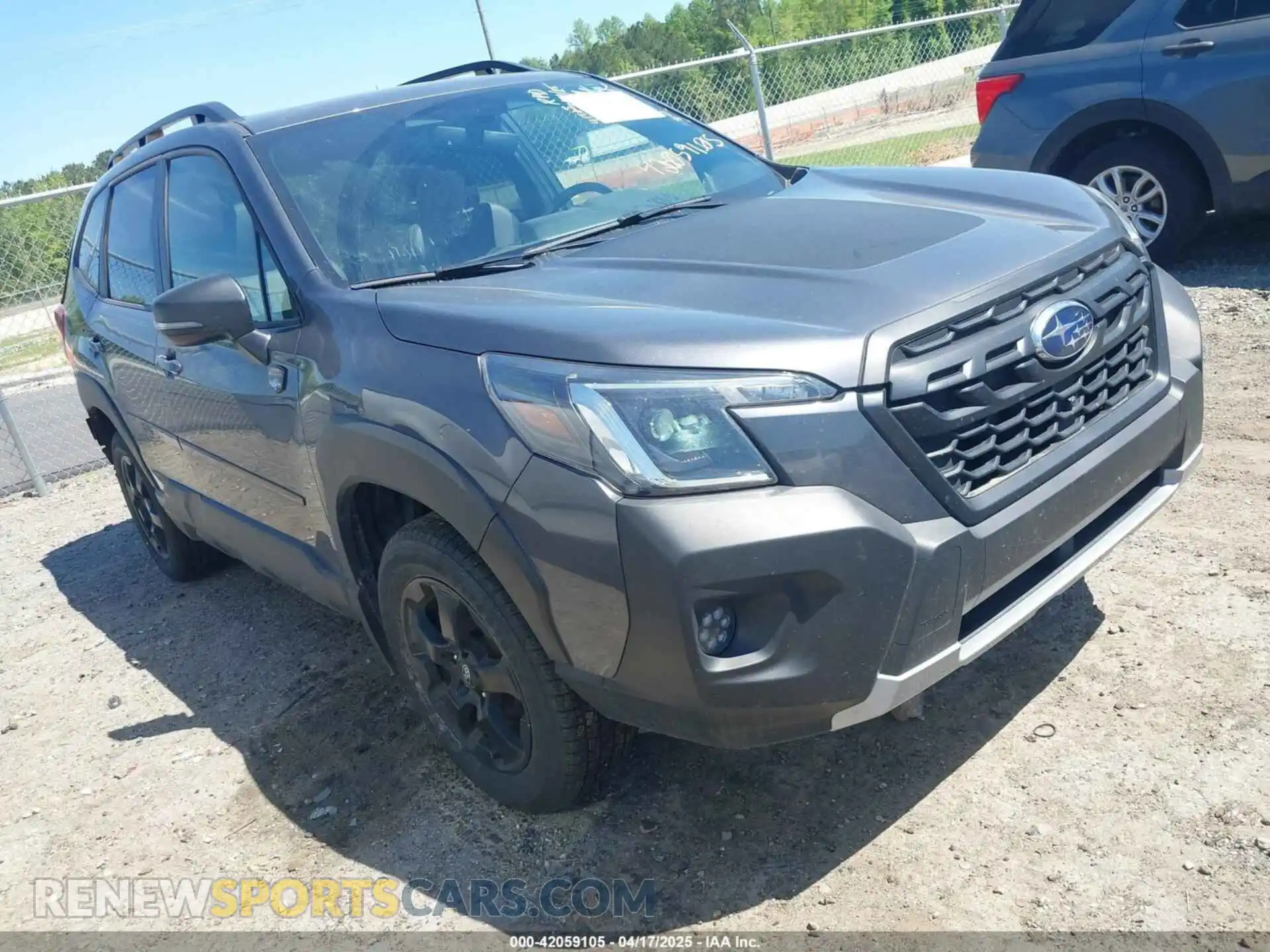 1 Photograph of a damaged car JF2SKAMC2NH493302 SUBARU FORESTER 2022