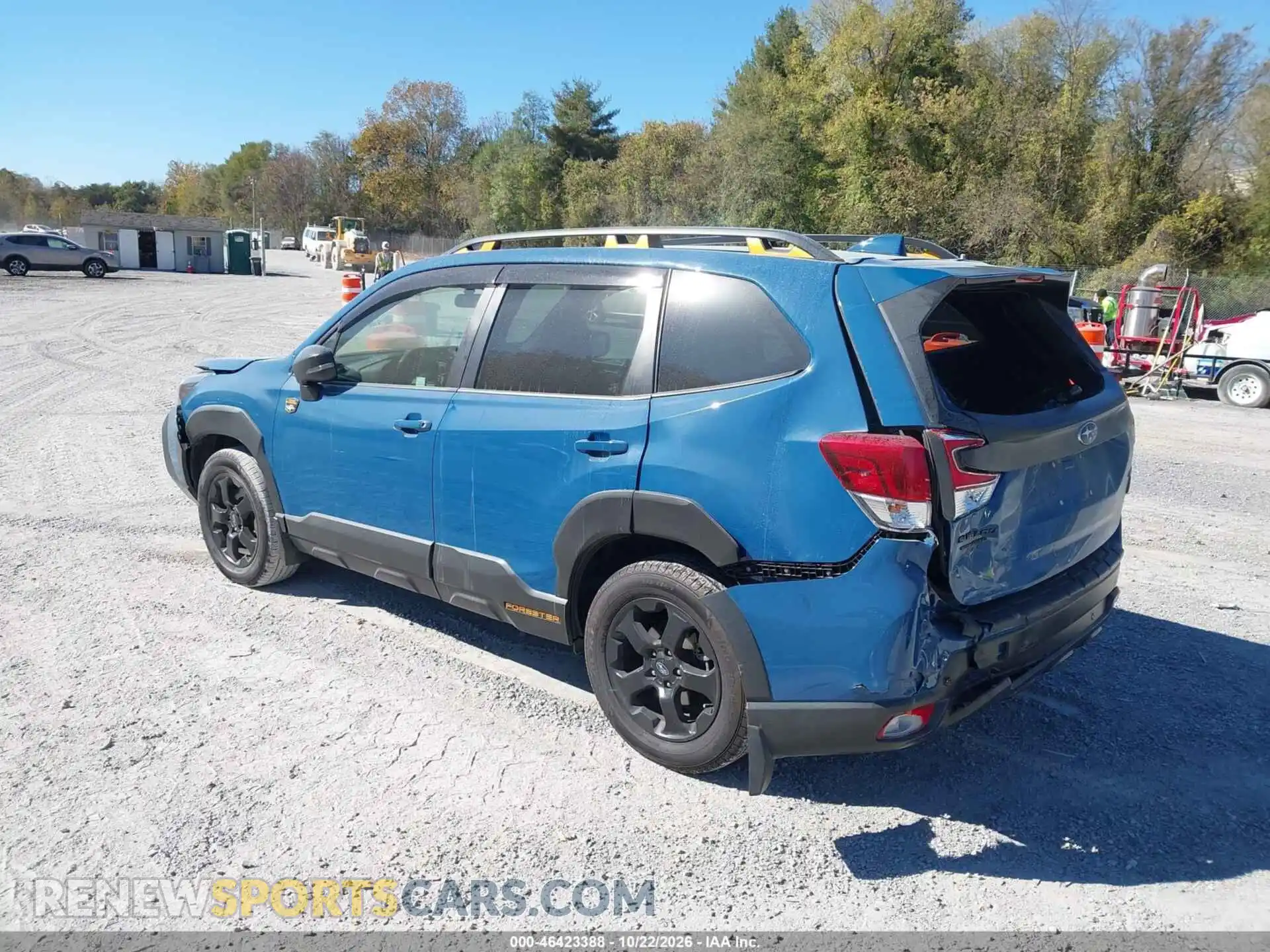 3 fotografías del automóvil dañado JF2SKAMC3NH409794 SUBARU FORESTER 2022