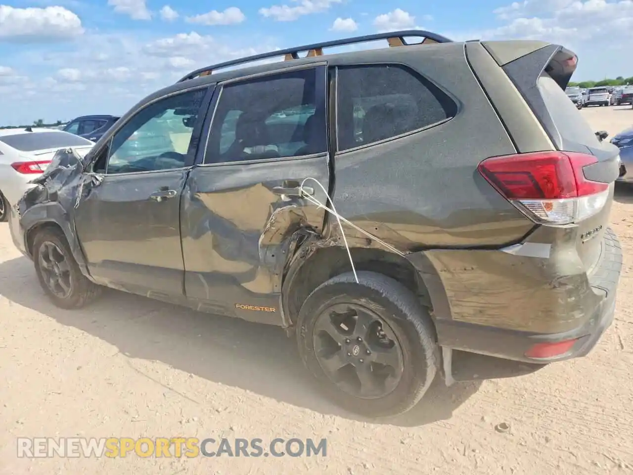 2 Photograph of a damaged car JF2SKAMC3NH433514 SUBARU FORESTER 2022