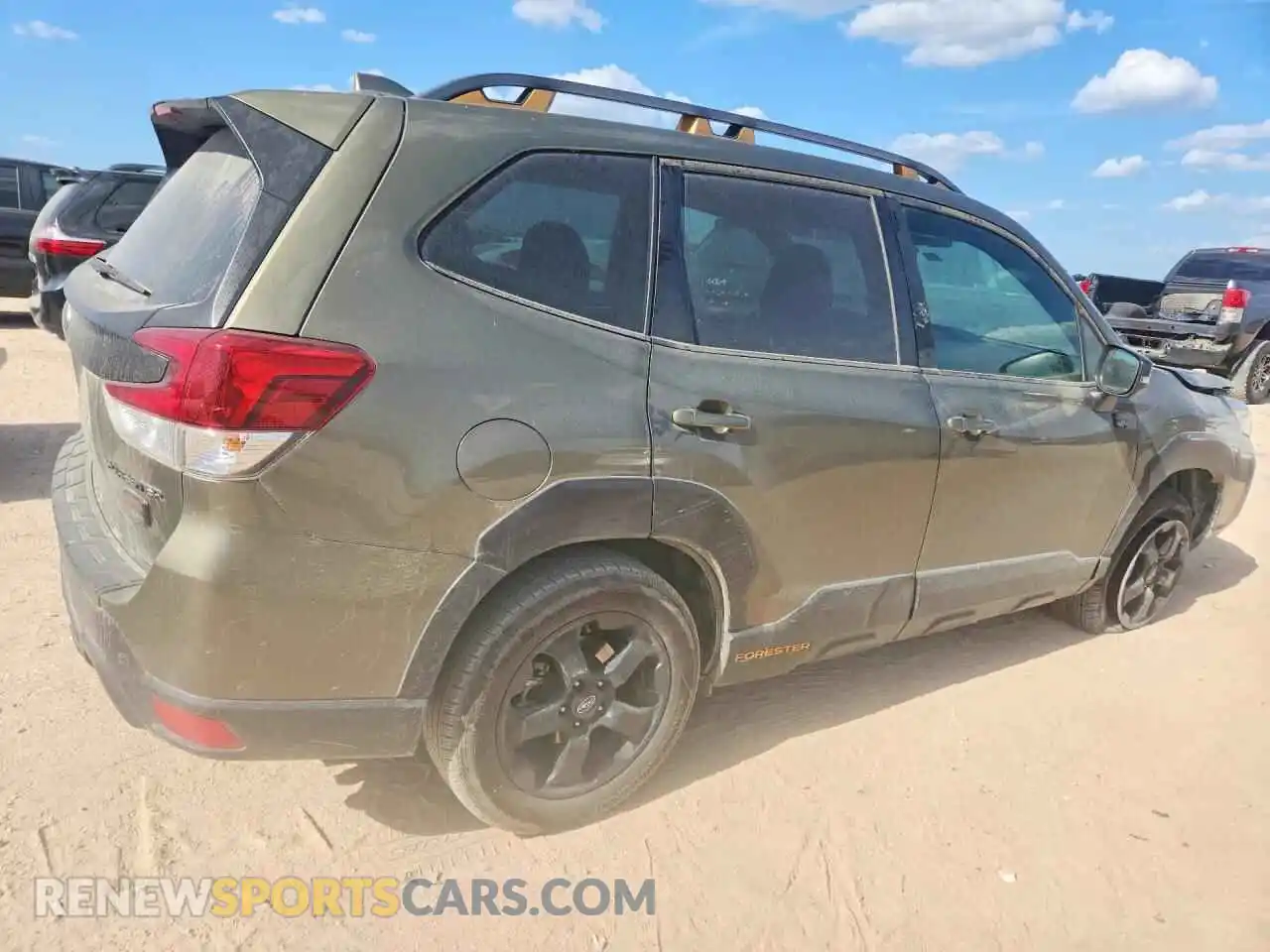 3 Photograph of a damaged car JF2SKAMC3NH433514 SUBARU FORESTER 2022