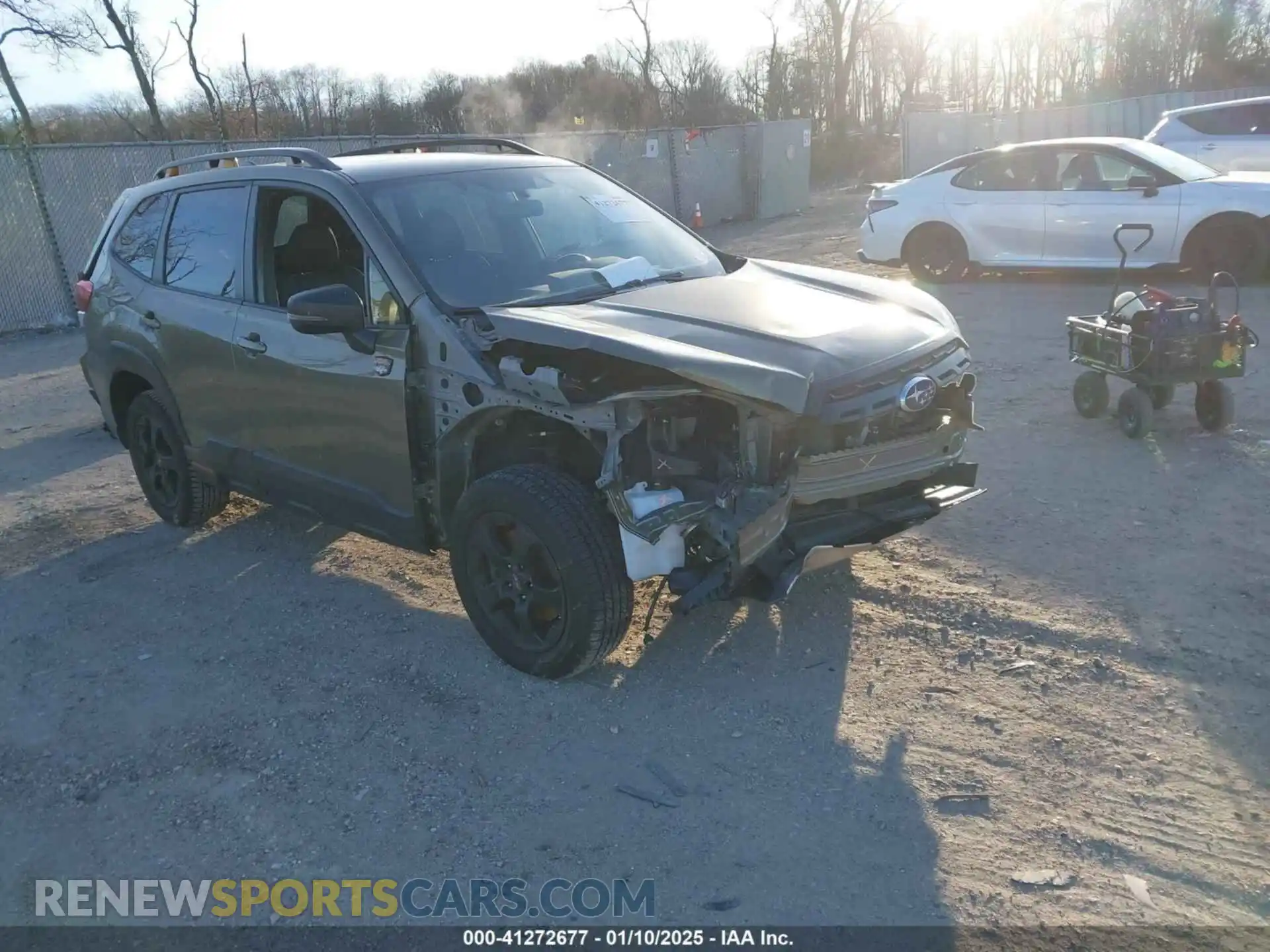 1 Photograph of a damaged car JF2SKAMC3NH439278 SUBARU FORESTER 2022