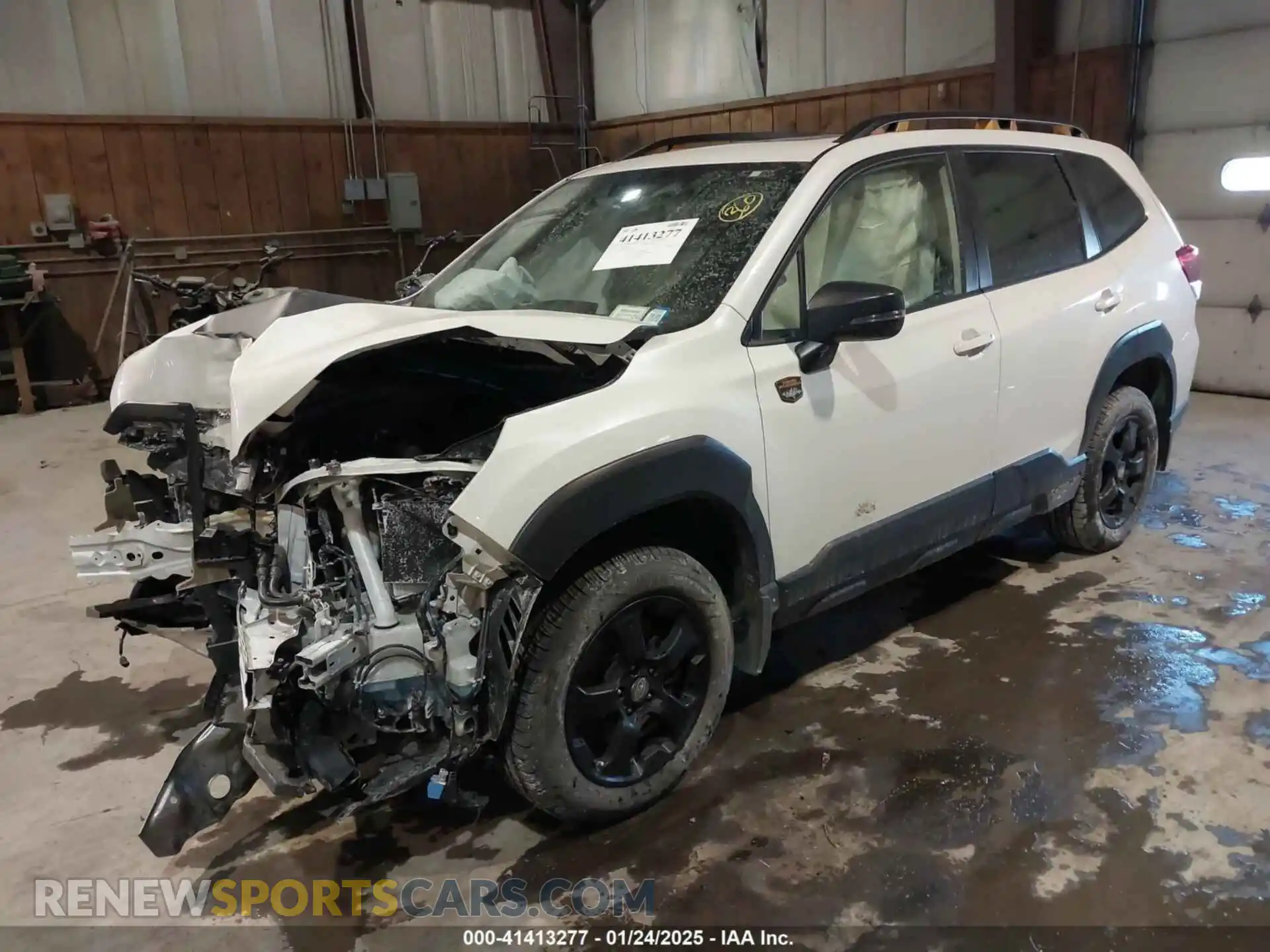 2 Photograph of a damaged car JF2SKAMC3NH495088 SUBARU FORESTER 2022